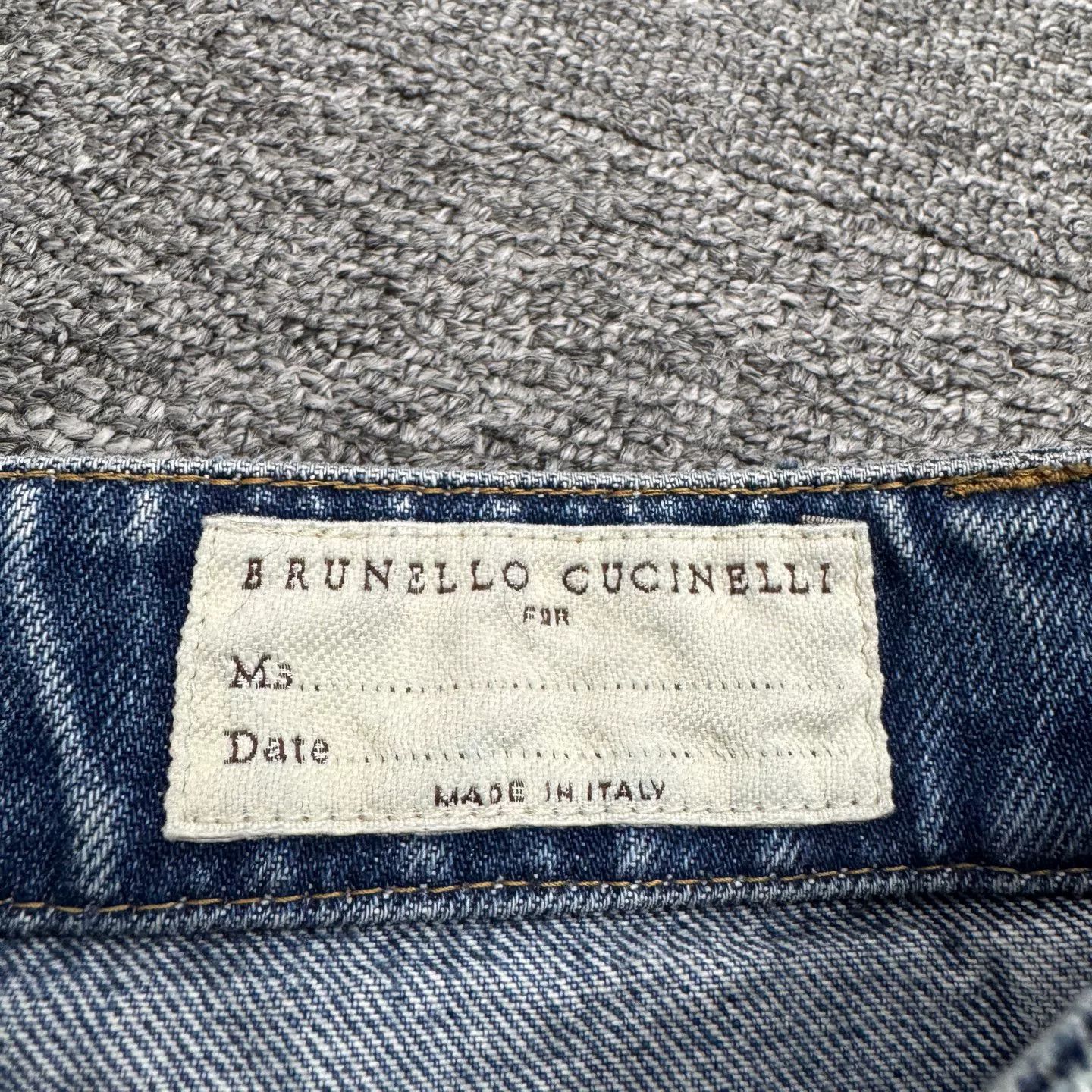 Brunello Cucinelli Brunello Cucinelli The Skater Straight Leg Jeans Size 40 Size 27" / US 4 / IT 40 - 3 Thumbnail