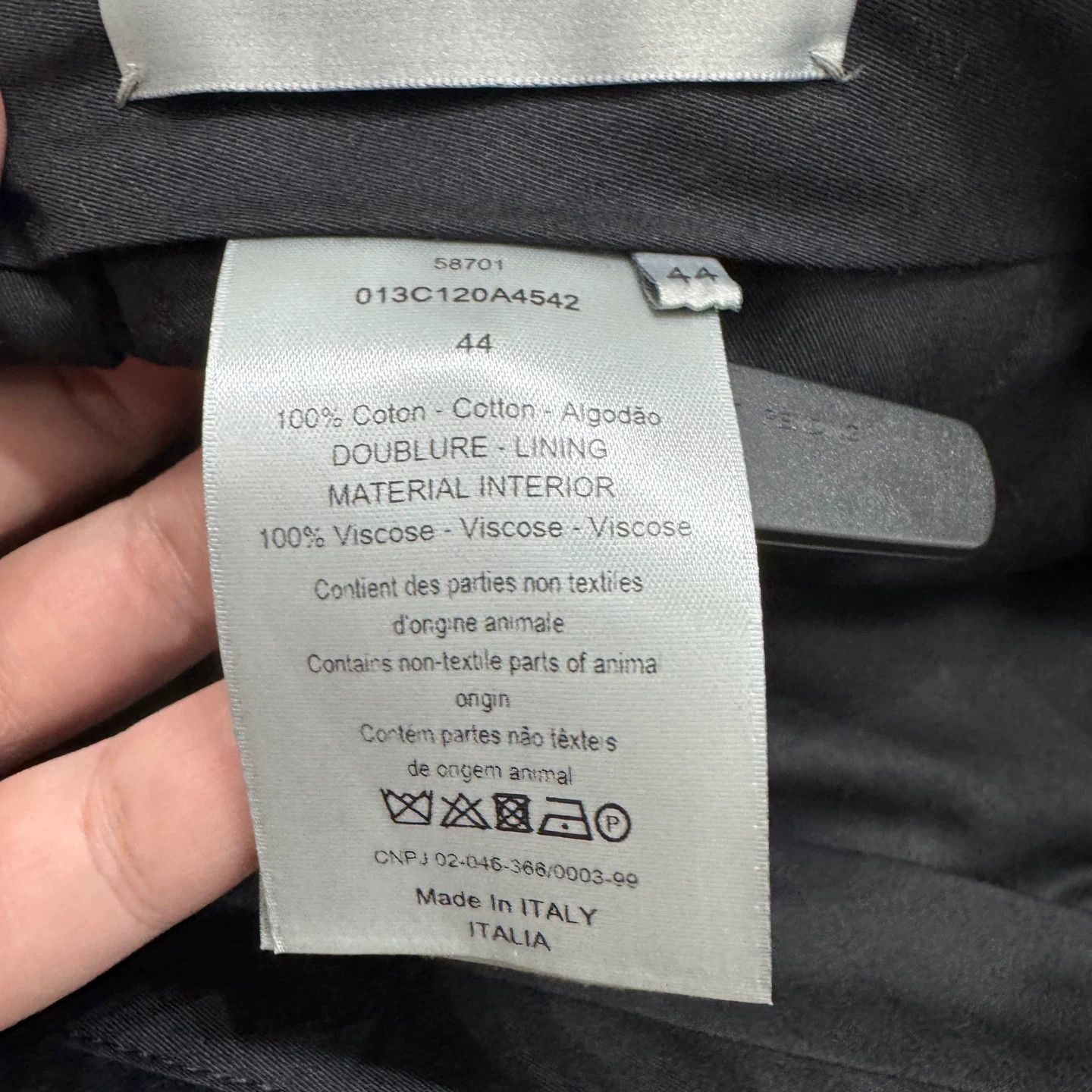 Dior Dior Velvet Casual Pants Size 28 Size US 28 / EU 44 - 4 Thumbnail