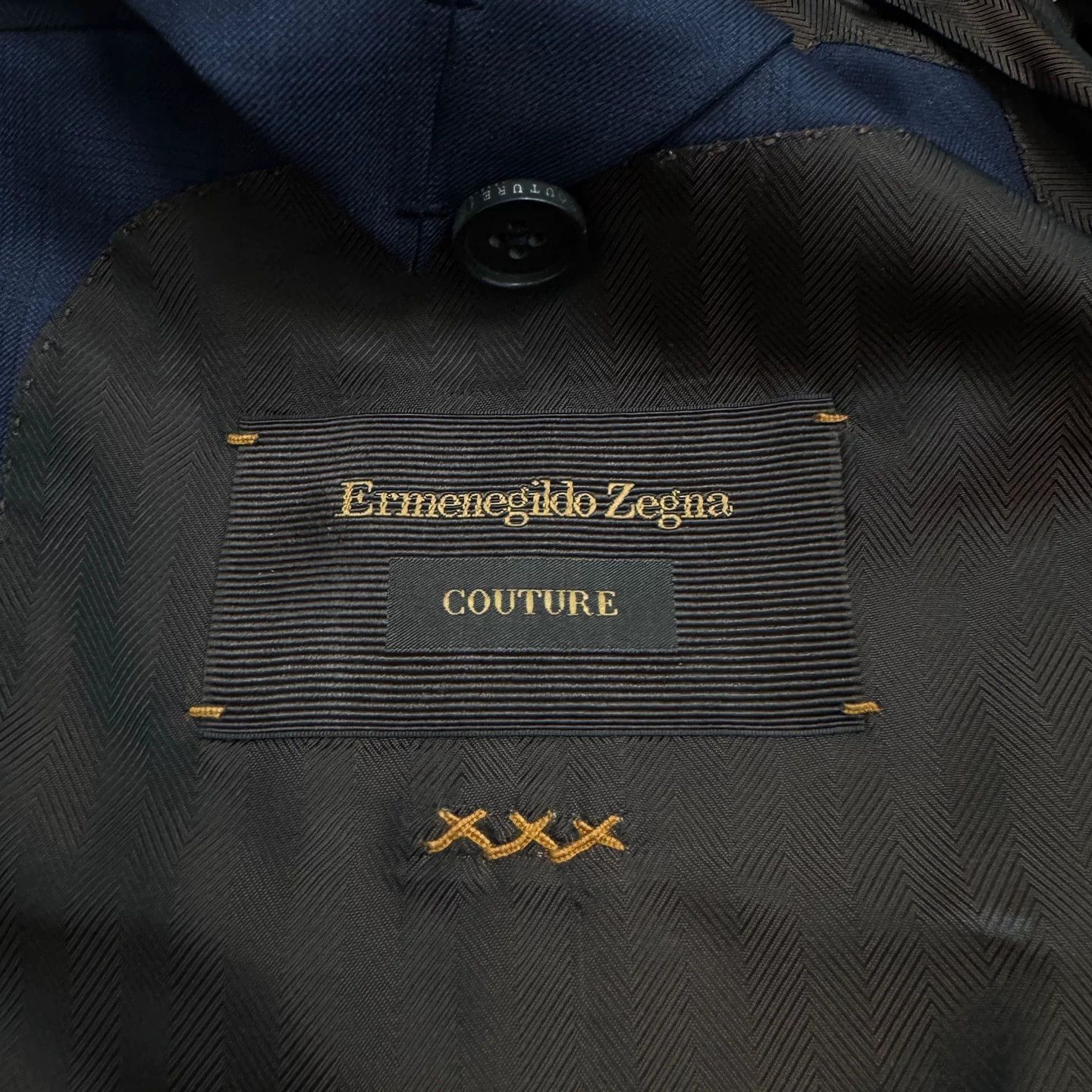 Ermenegildo Zegna Ermenegildo Zegna Couture Wool Silk Blazer 38R Size 38R - 3 Thumbnail