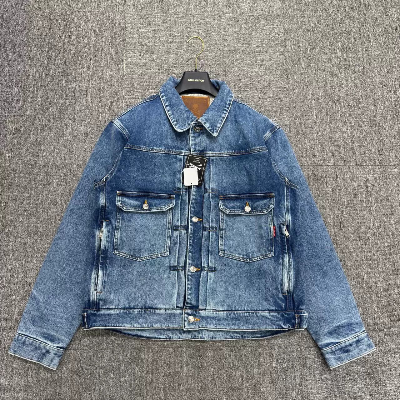 Mastermind Japan Mastermind Japan Skull Logo Denim Jacket Size M Size US M / EU 48-50 / 2 - 2 Thumbnail