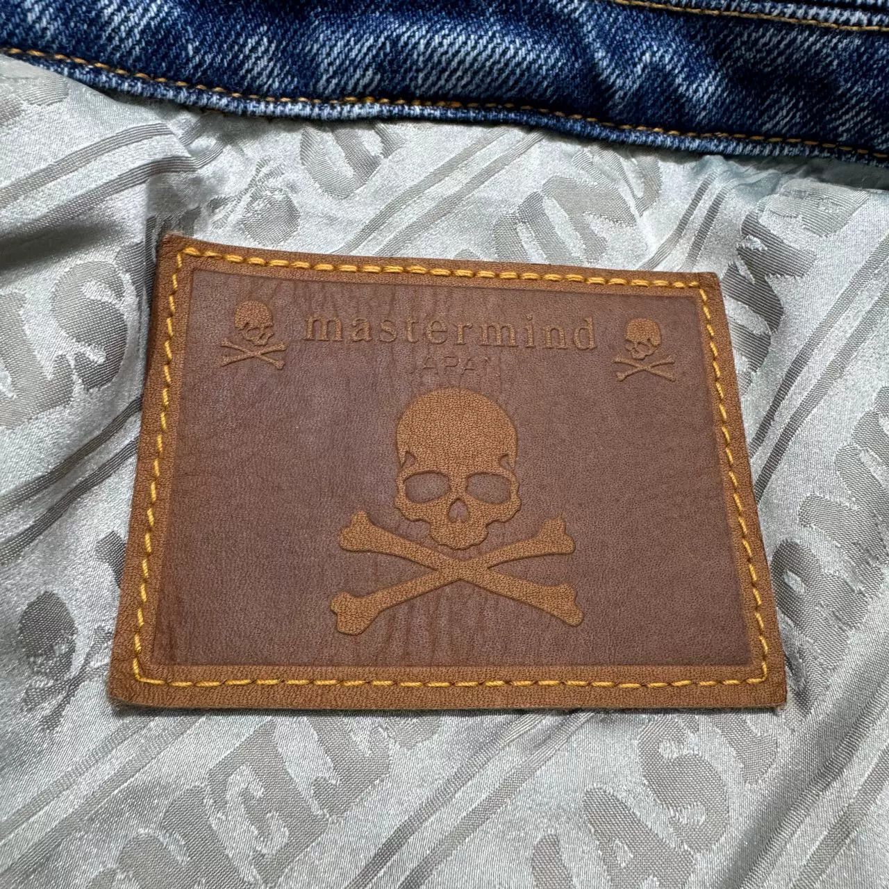 Mastermind Japan Mastermind Japan Skull Logo Denim Jacket Size M Size US M / EU 48-50 / 2 - 3 Thumbnail