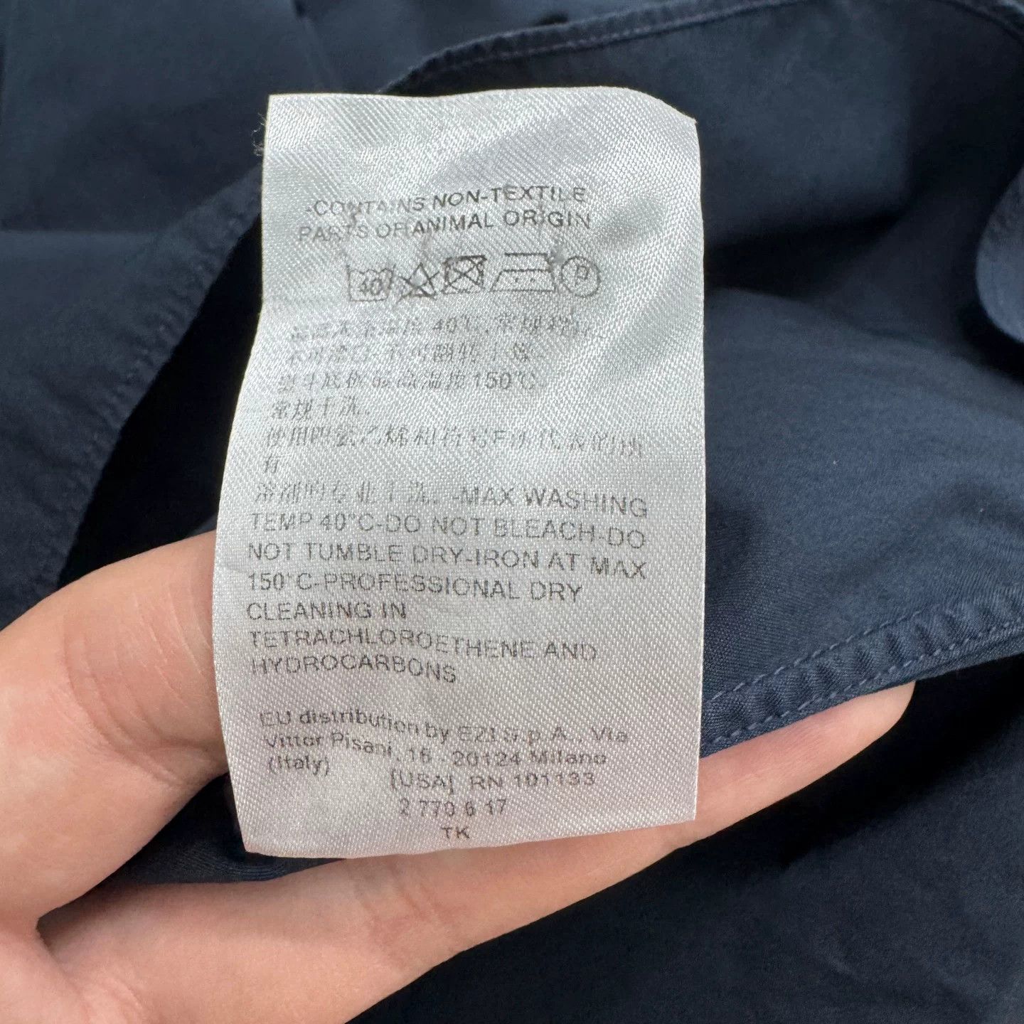Ermenegildo Zegna Ermenegildo Zegna Trofeo Comfort Button Up Shirt XL Size US XL / EU 56 / 4 - 5 Thumbnail