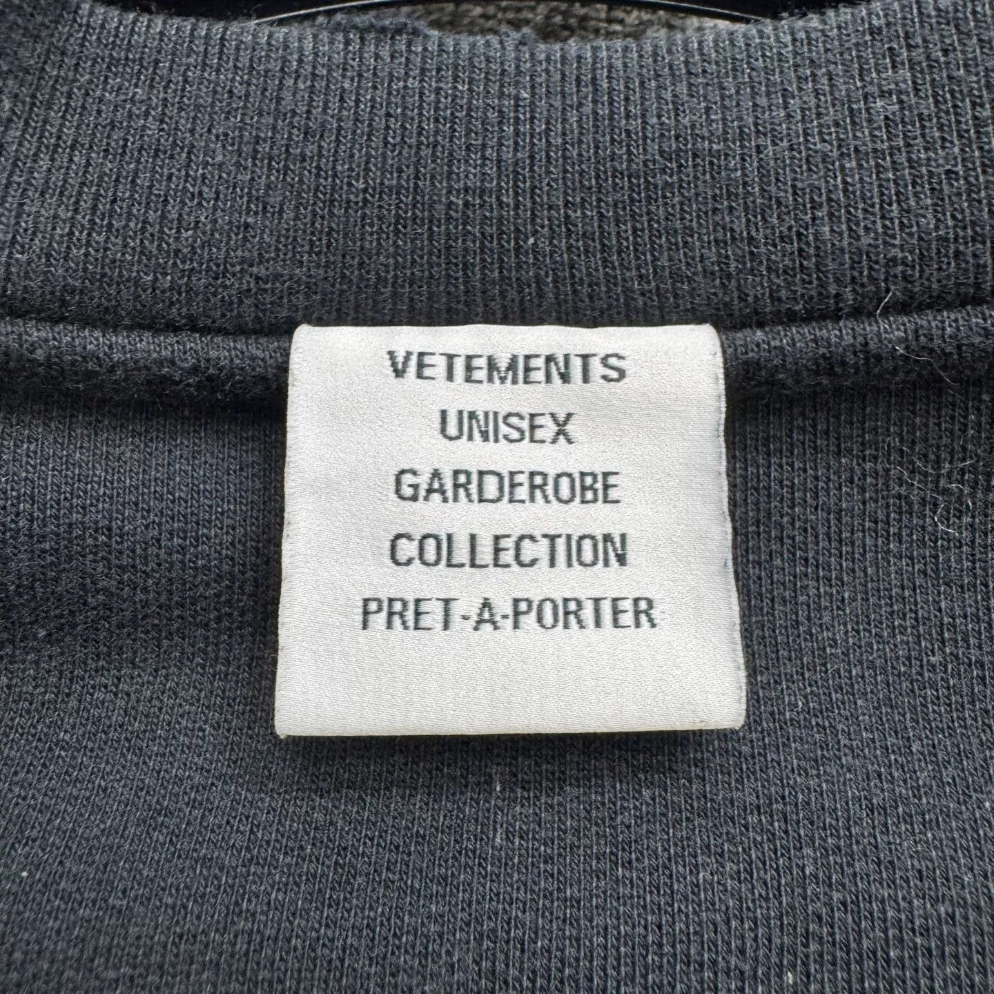 Vetements Vetements I Don't Wanna Be Remembered Sweatshirt Size M Size US M / EU 48-50 / 2 - 3 Thumbnail