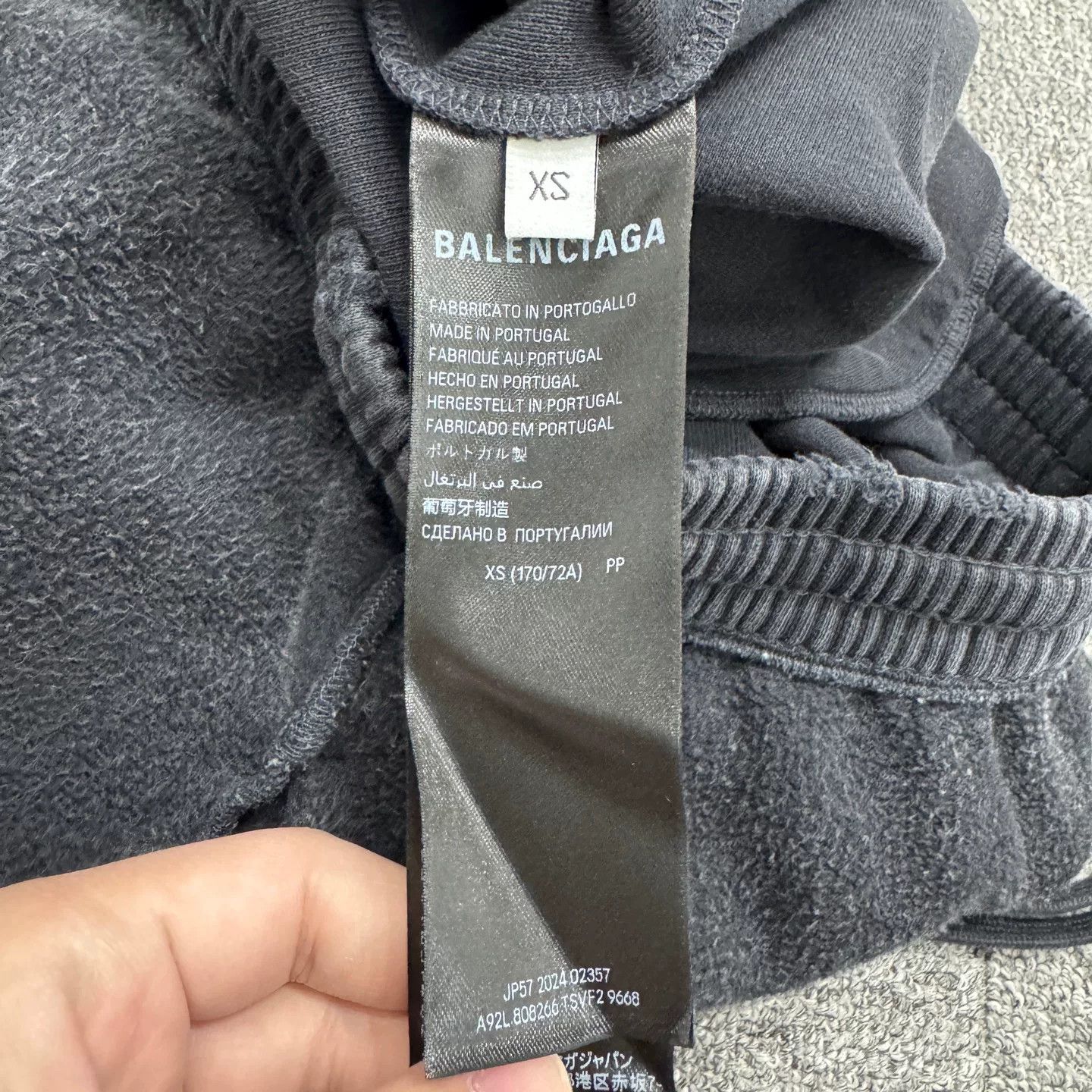 Balenciaga Balenciaga Logo Fleece Sweatpants Size XS Size US 28 / EU 44 - 4 Thumbnail
