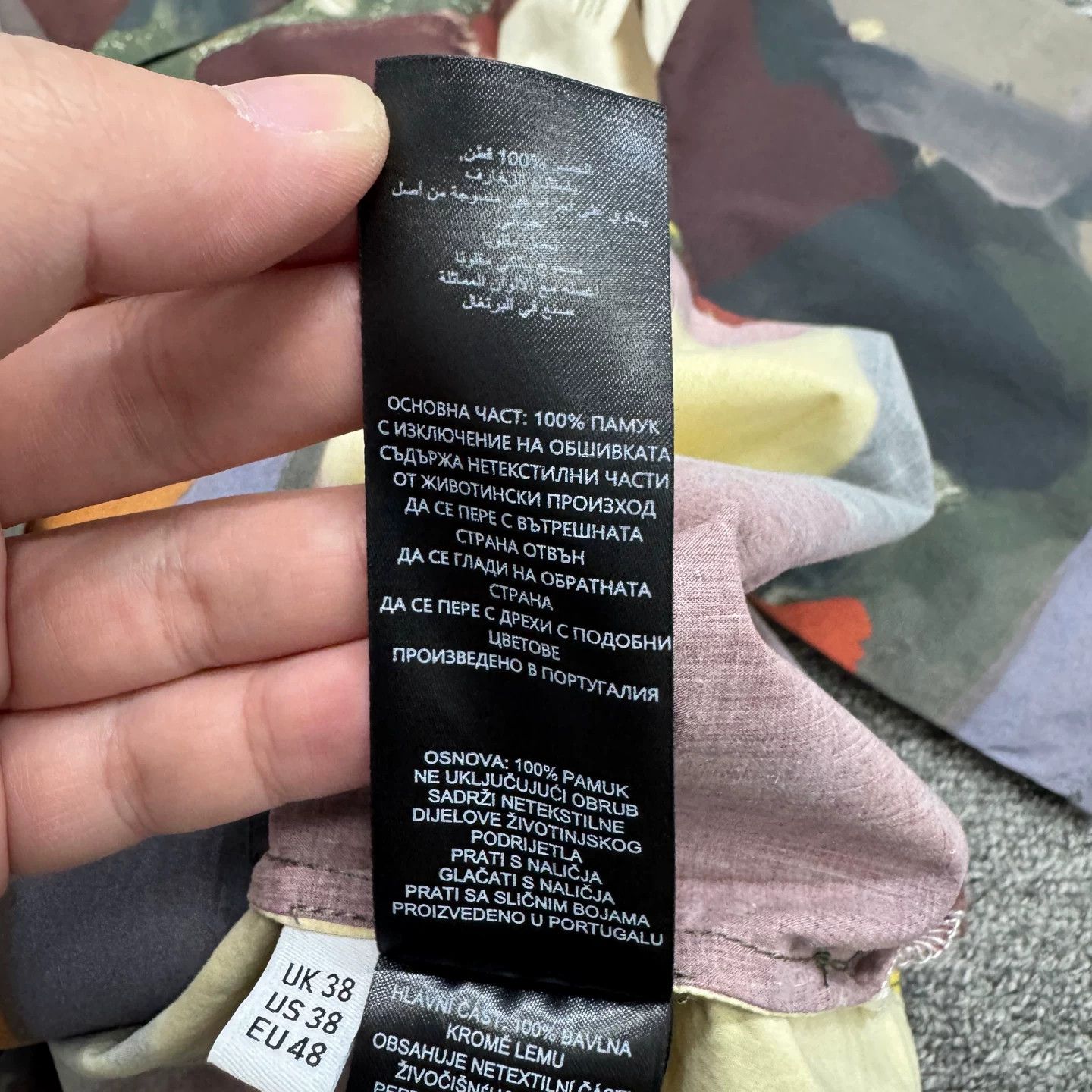JW Anderson JW Anderson Painted Print Short Sleeve Shirt Size M Size US M / EU 48-50 / 2 - 5 Thumbnail