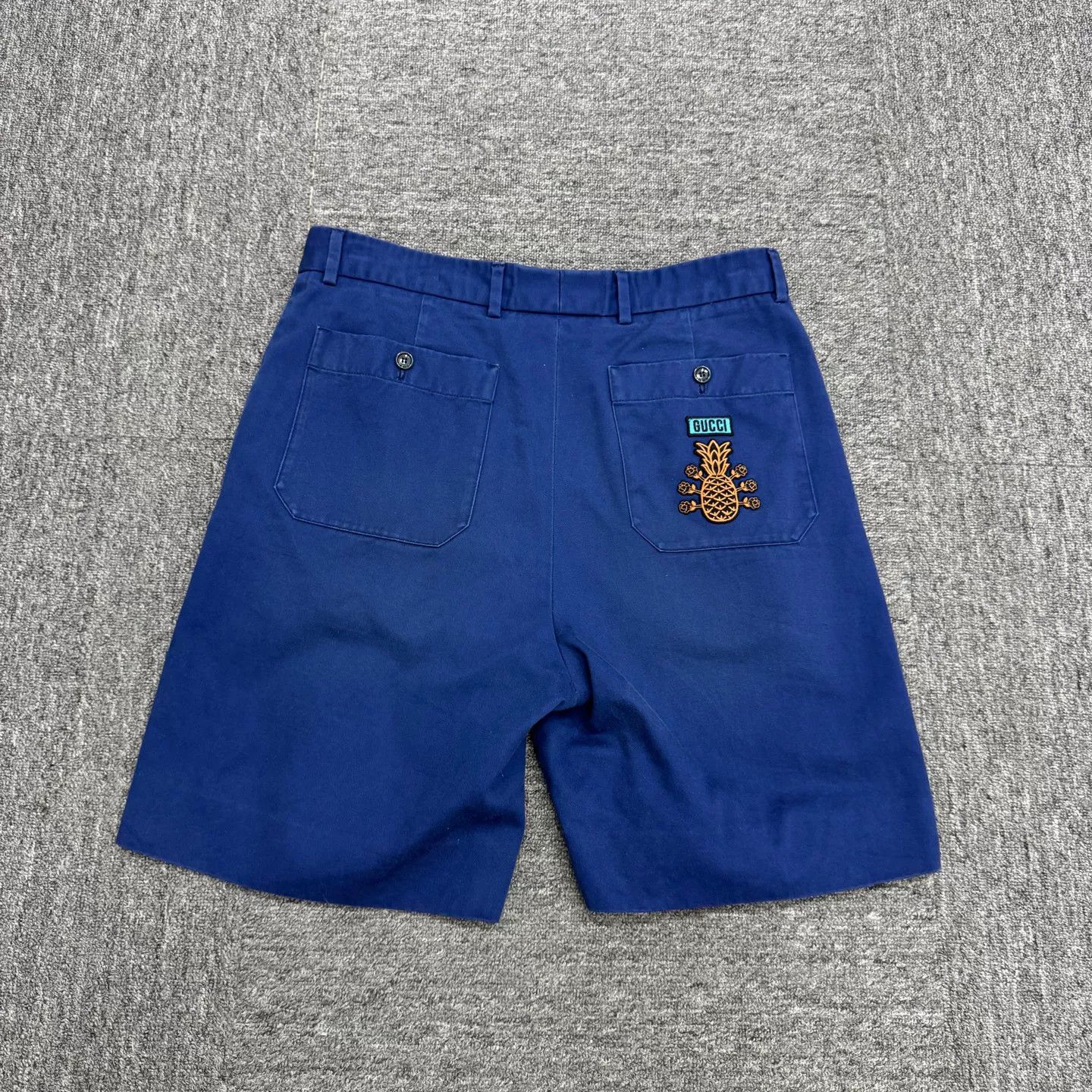 Gucci Gucci Pineapple Embroidery Shorts Size 32 Size US 32 / EU 48 - 5 Thumbnail