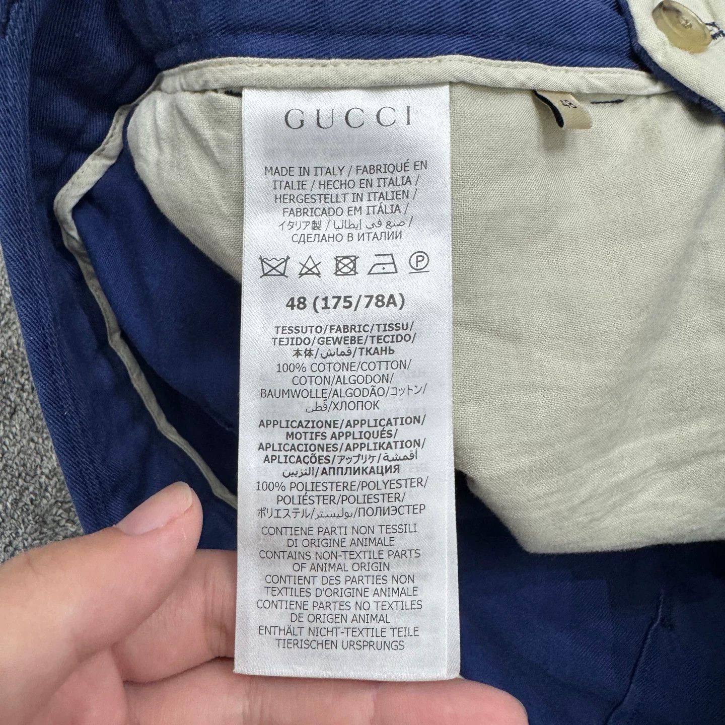 Gucci Gucci Pineapple Embroidery Shorts Size 32 Size US 32 / EU 48 - 3 Thumbnail