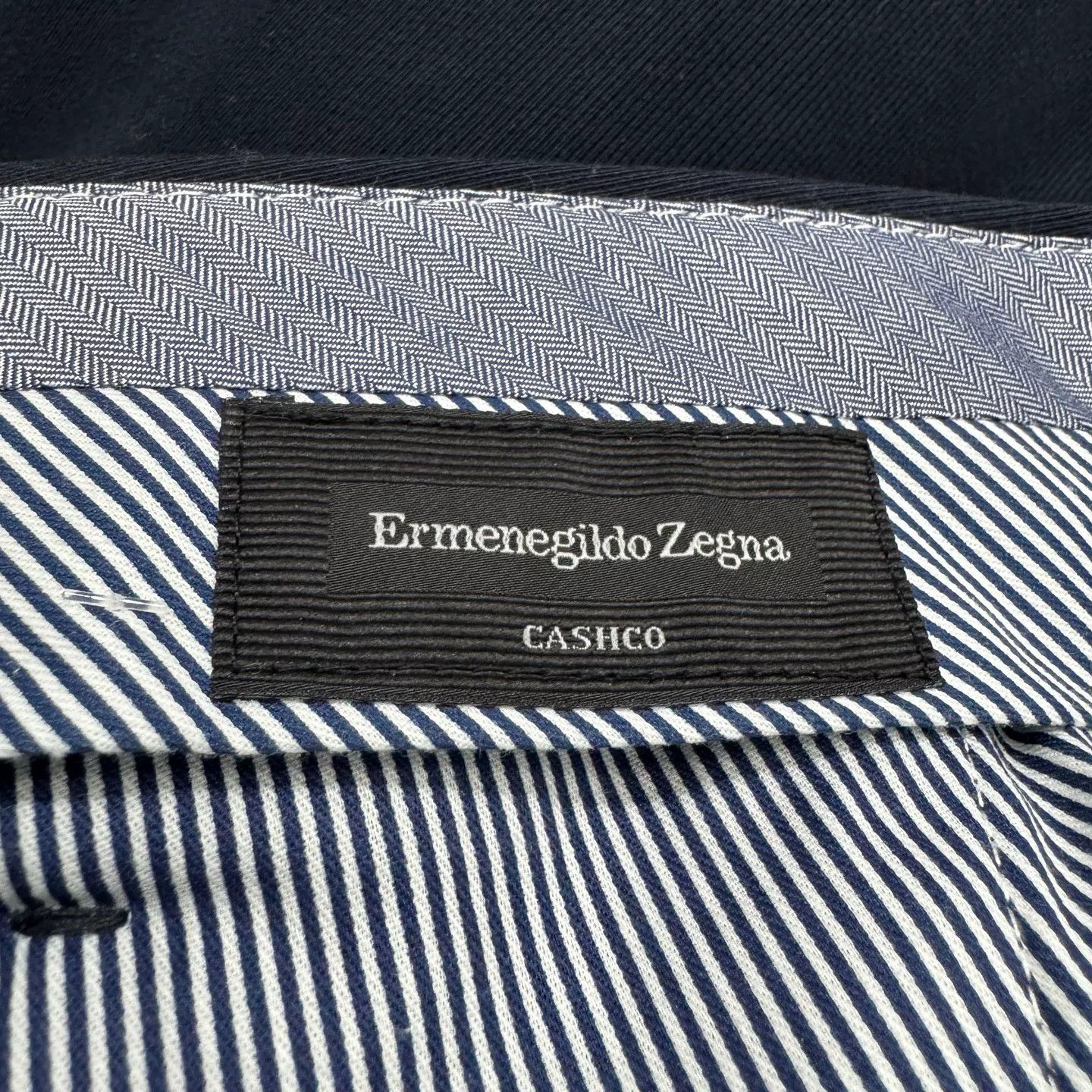 Ermenegildo Zegna Ermenegildo Zegna Cashco Cotton Cashmere Pants Size 40 Size US 40 / EU 56 - 3 Thumbnail