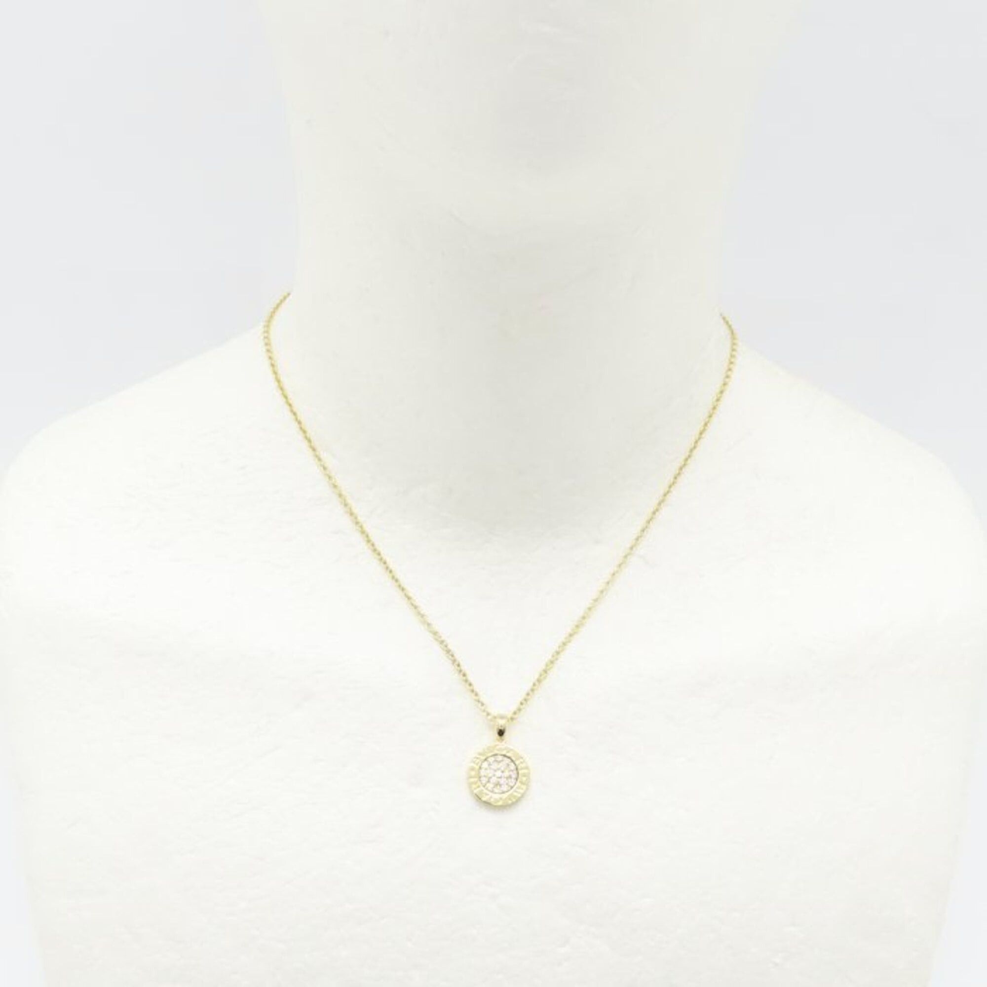Bvlgari BVLGARI Bulgari Necklace Diamond 18K Yellow Gold Women's 295494 Size ONE SIZE - 3 Thumbnail