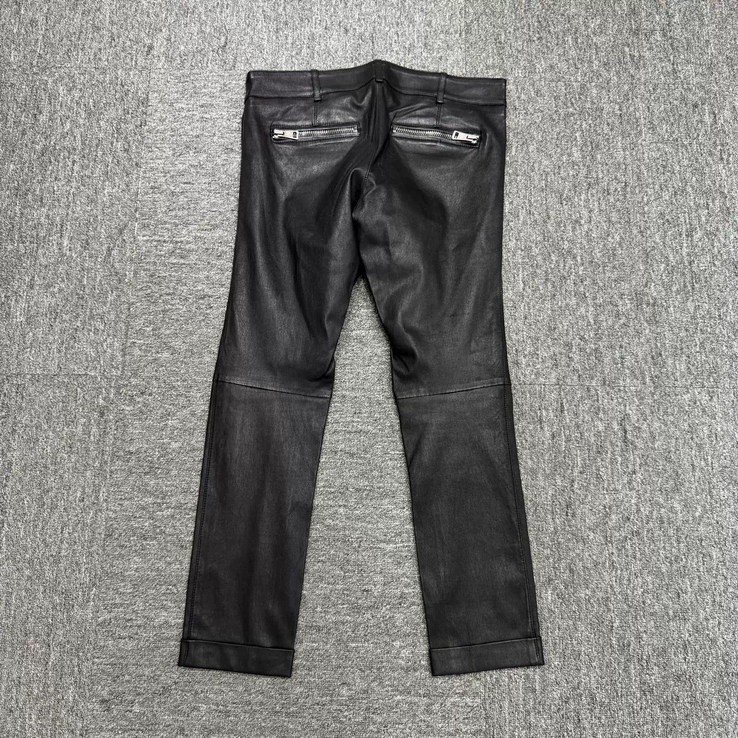 Gucci Gucci Leather Zip Casual Pants Size 30 Size US 30 / EU 46 - 6 Thumbnail