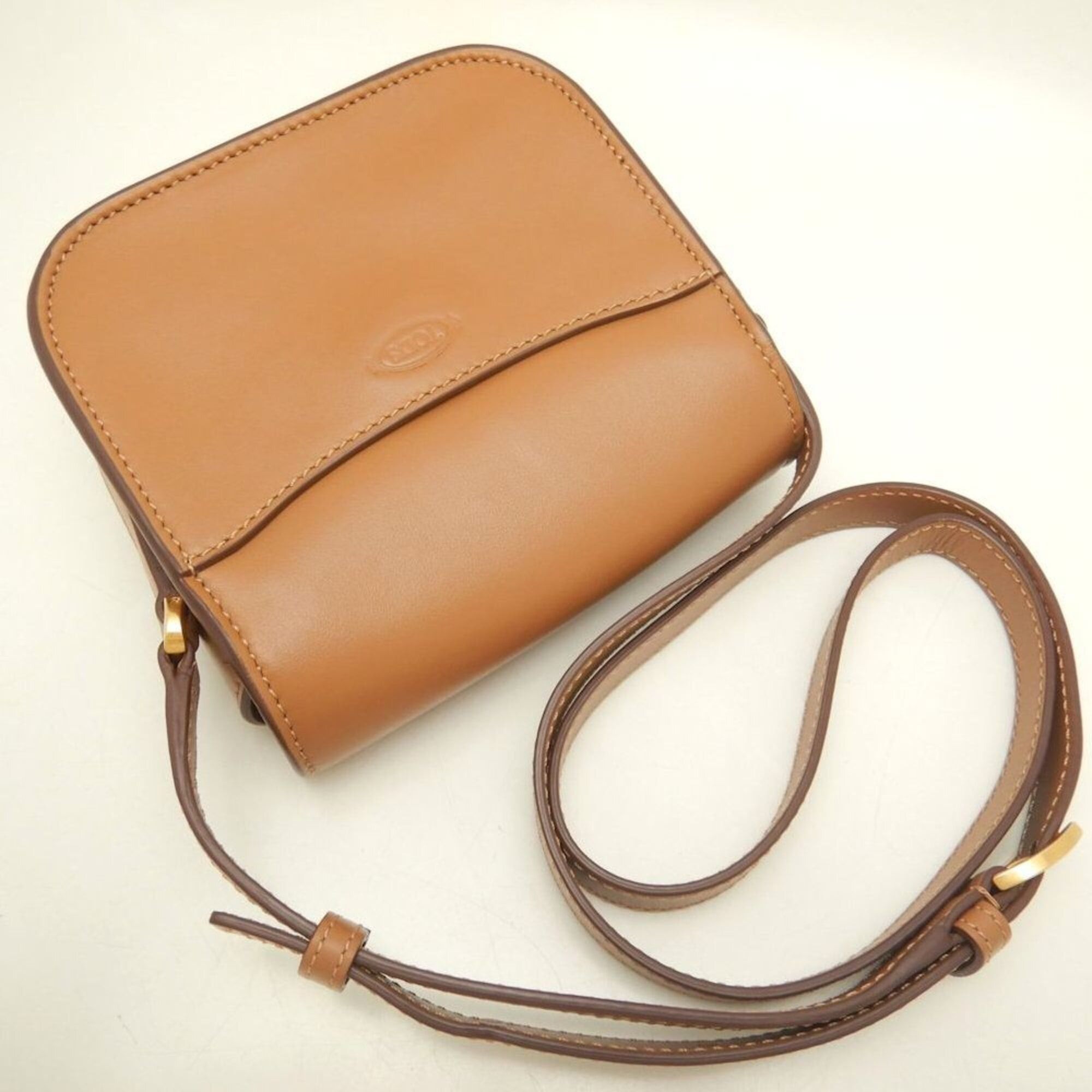 Tod's Tod's TOD’S Crossbody Bag XBWAOYJ0100ROR Shoulder Leather Brown Women's 253818 Size ONE SIZE - 3 Thumbnail