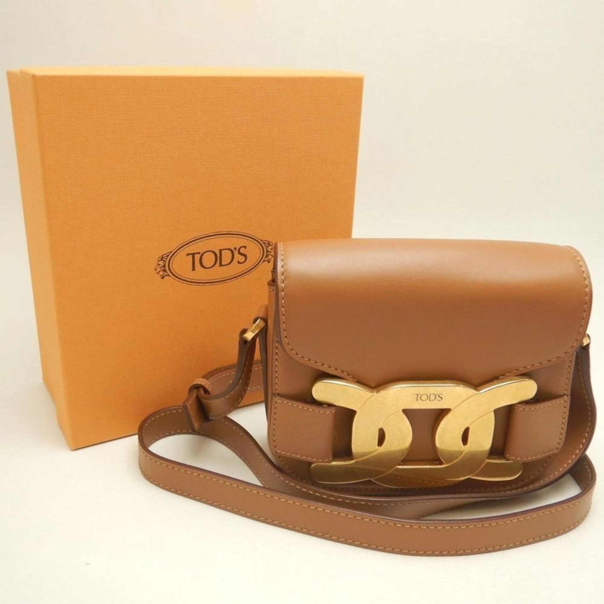 Tod's Tod's TOD’S Crossbody Bag XBWAOYJ0100ROR Shoulder Leather Brown Women's 253818 Size ONE SIZE - 5 Thumbnail