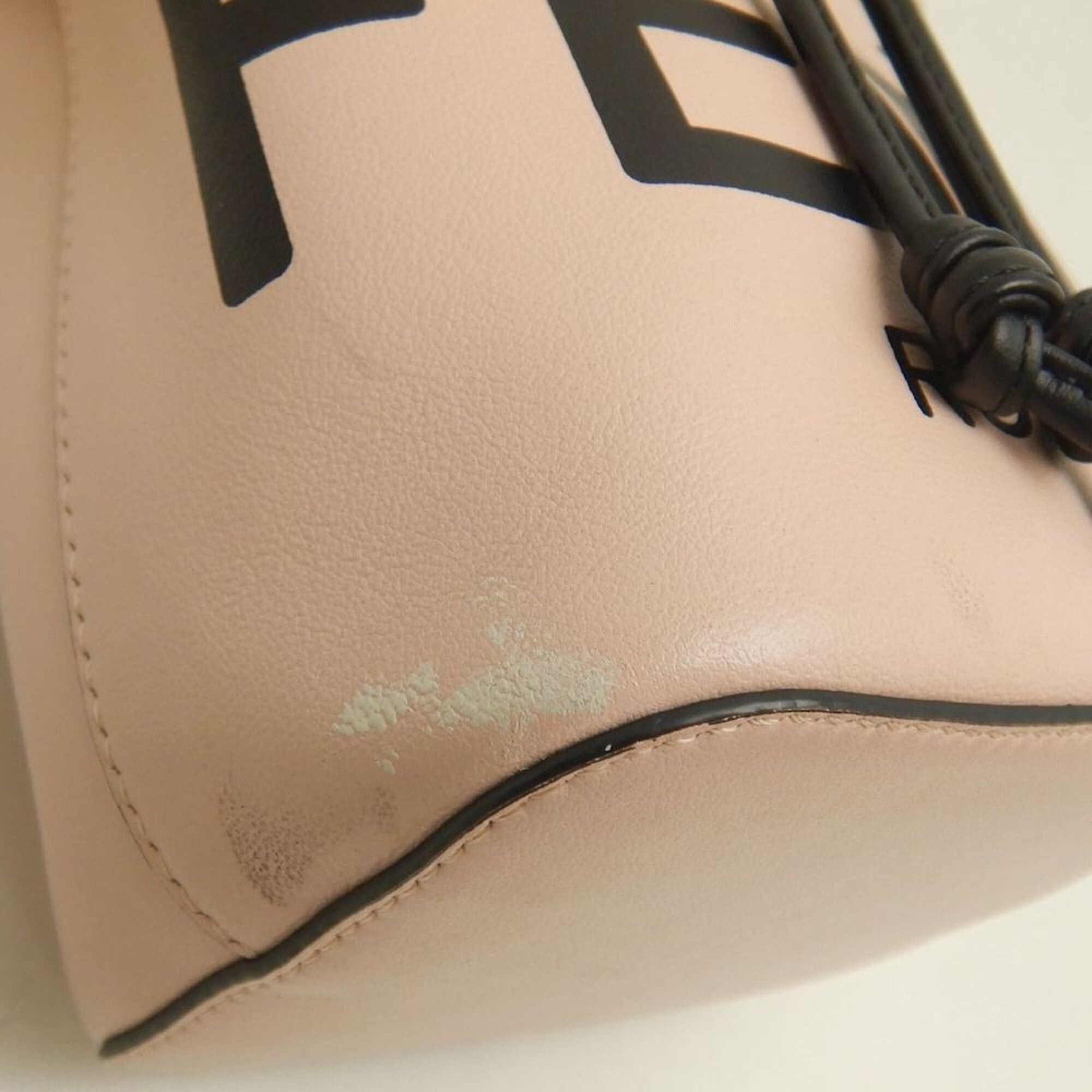Fendi FENDI Montresor 8BS010 Shoulder Bag, Leather, Pink/Black, Women's, 253814 Size ONE SIZE - 12 Thumbnail