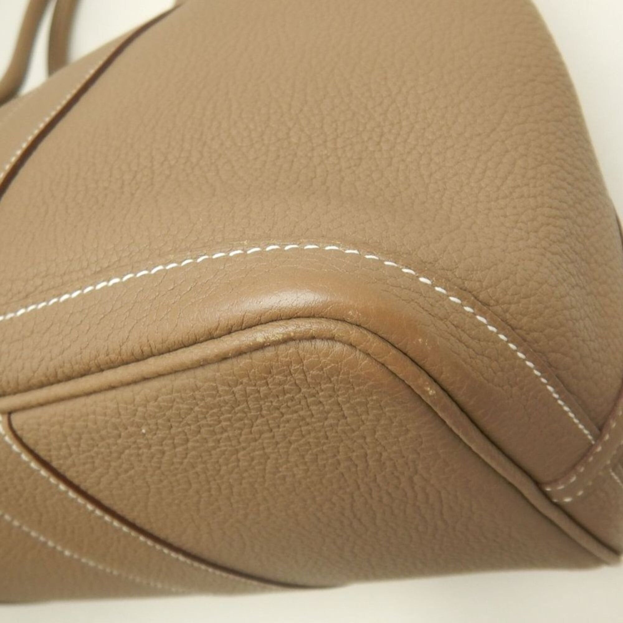 Hermes HERMES Garden Party PM Handbag, Negonda Etoupe, Women's, 253835 Size ONE SIZE - 15 Thumbnail