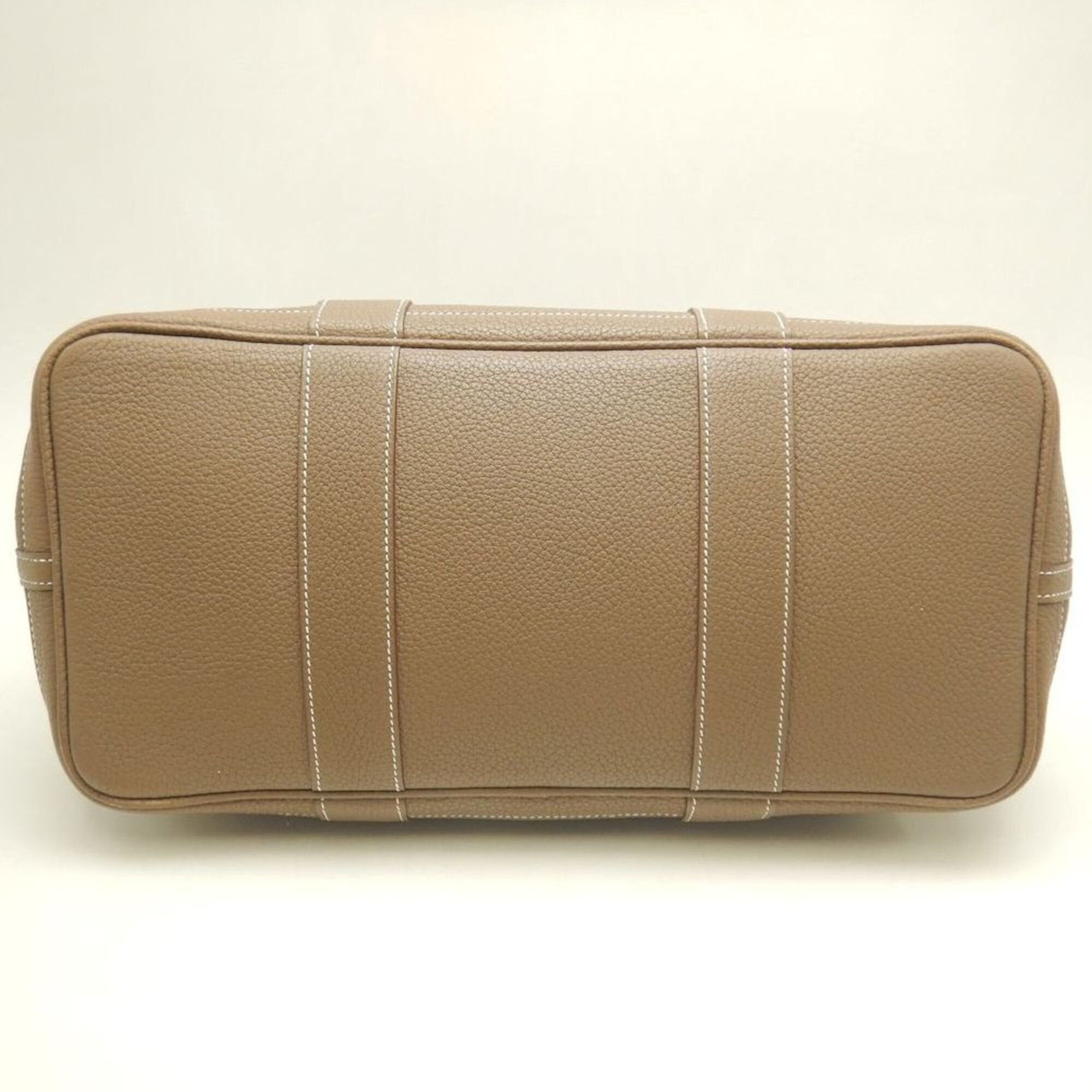 Hermes HERMES Garden Party PM Handbag, Negonda Etoupe, Women's, 253835 Size ONE SIZE - 6 Thumbnail