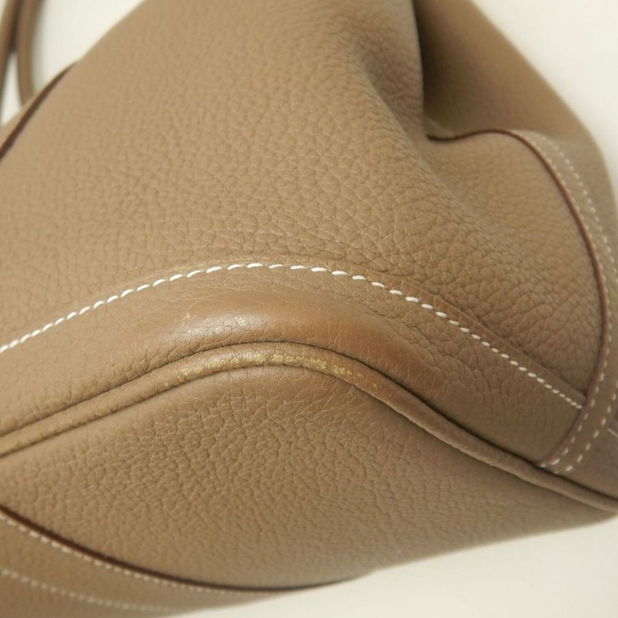 Hermes HERMES Garden Party PM Handbag, Negonda Etoupe, Women's, 253835 Size ONE SIZE - 13 Thumbnail