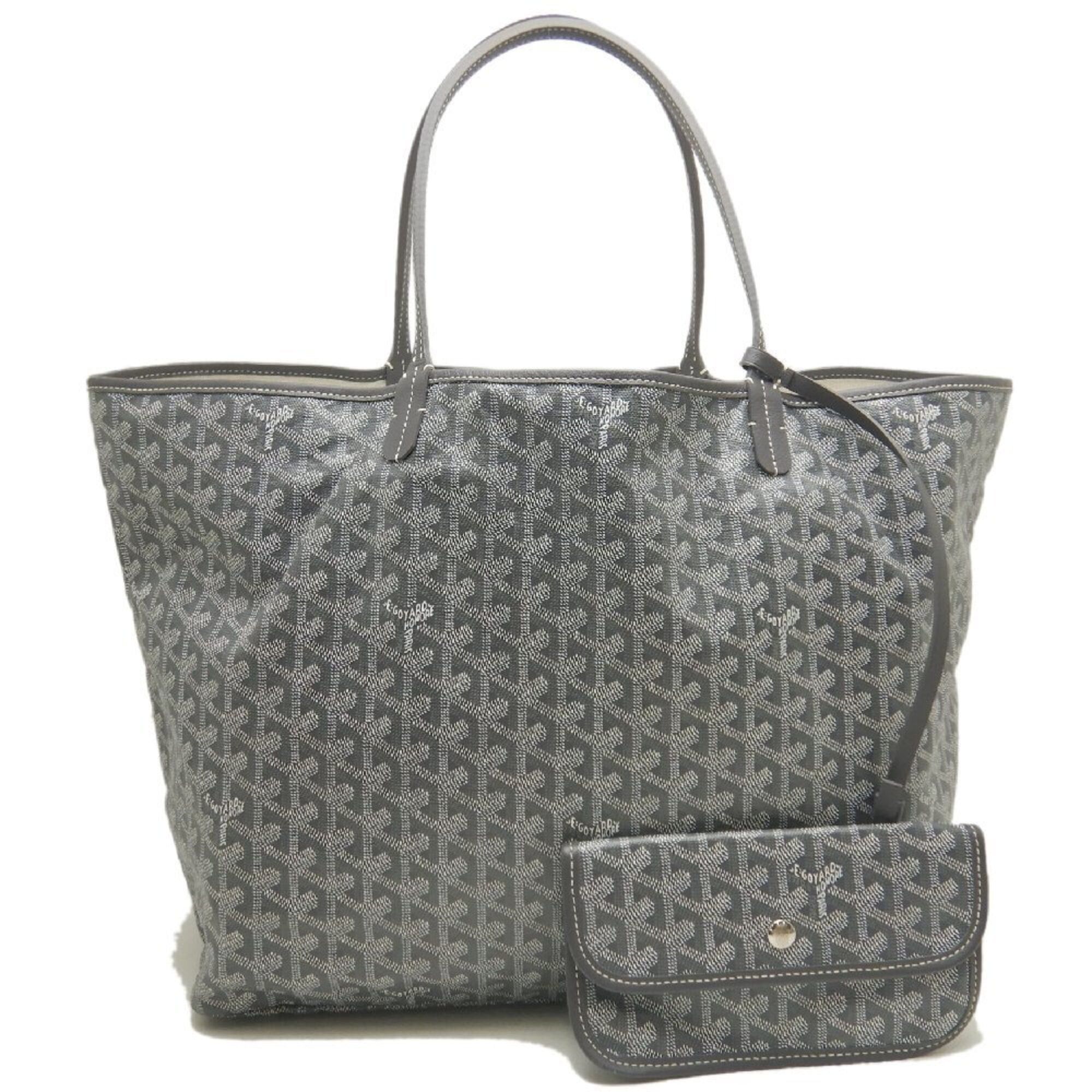 Goyard GOYARD Saint Louis GM Tote Bag, Goyardine Canvas, Gray, Women's, 253823 Size ONE SIZE - 2 Thumbnail