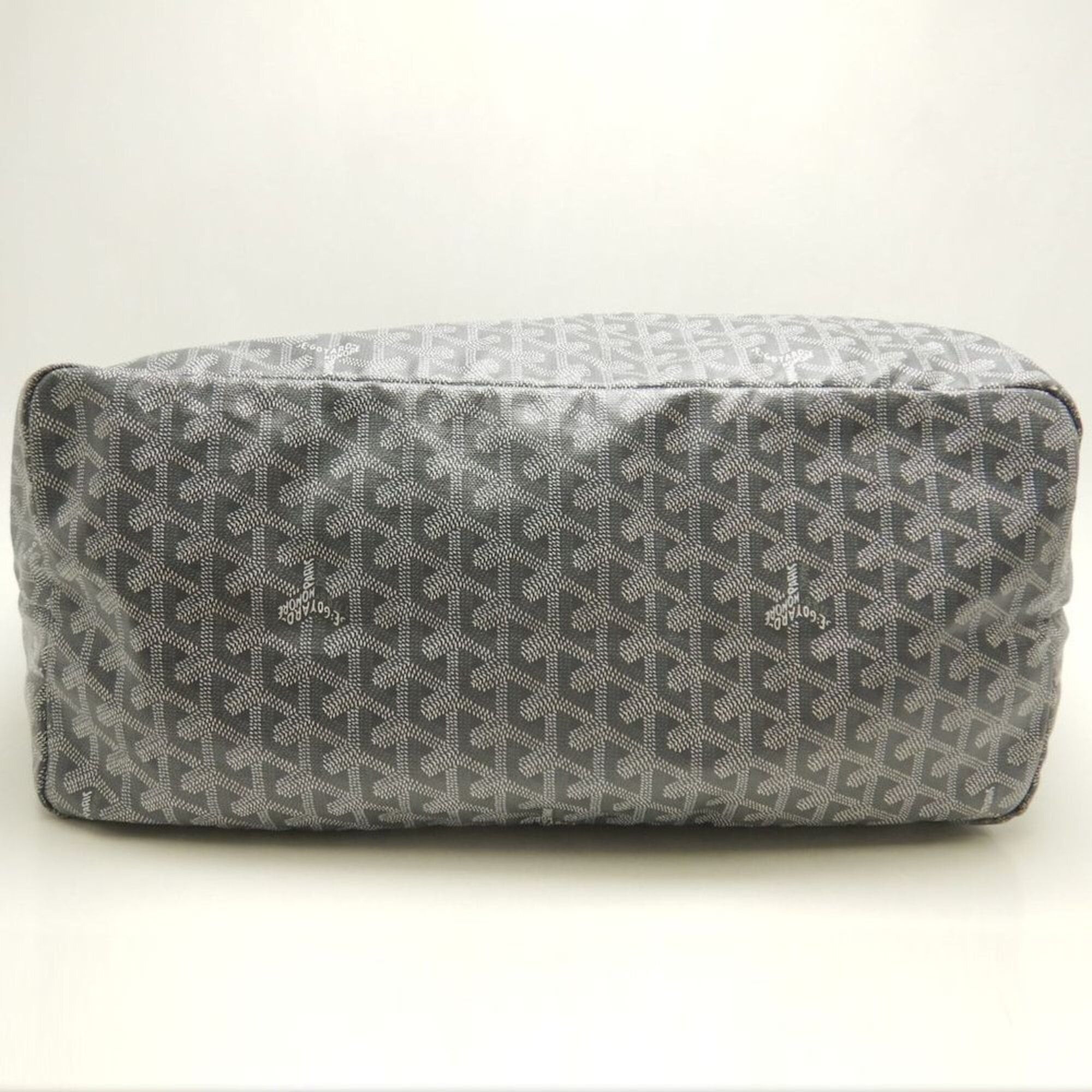 Goyard GOYARD Saint Louis GM Tote Bag, Goyardine Canvas, Gray, Women's, 253823 Size ONE SIZE - 6 Thumbnail