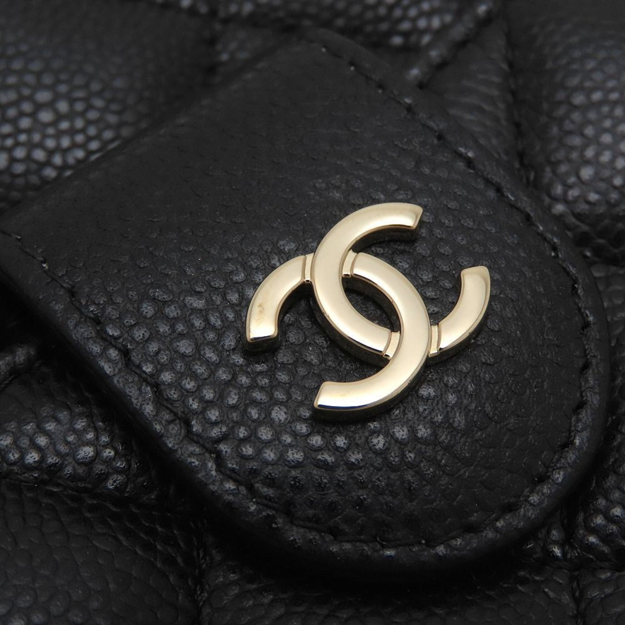 Chanel CHANEL Matelassé Chain Shoulder Bag AP3998, Caviar Leather, Black, Women's, 353279 Size ONE SIZE - 8 Thumbnail