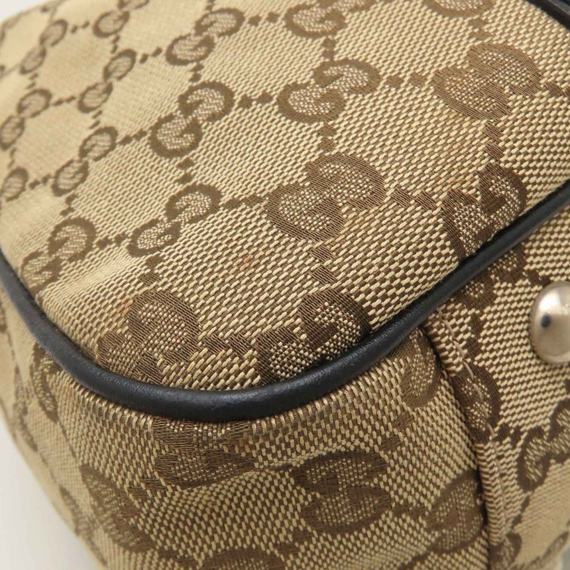 Gucci GUCCI 232957 Tote Bag GG Canvas x Leather Beige Black Women's 353274 Size ONE SIZE - 19 Thumbnail