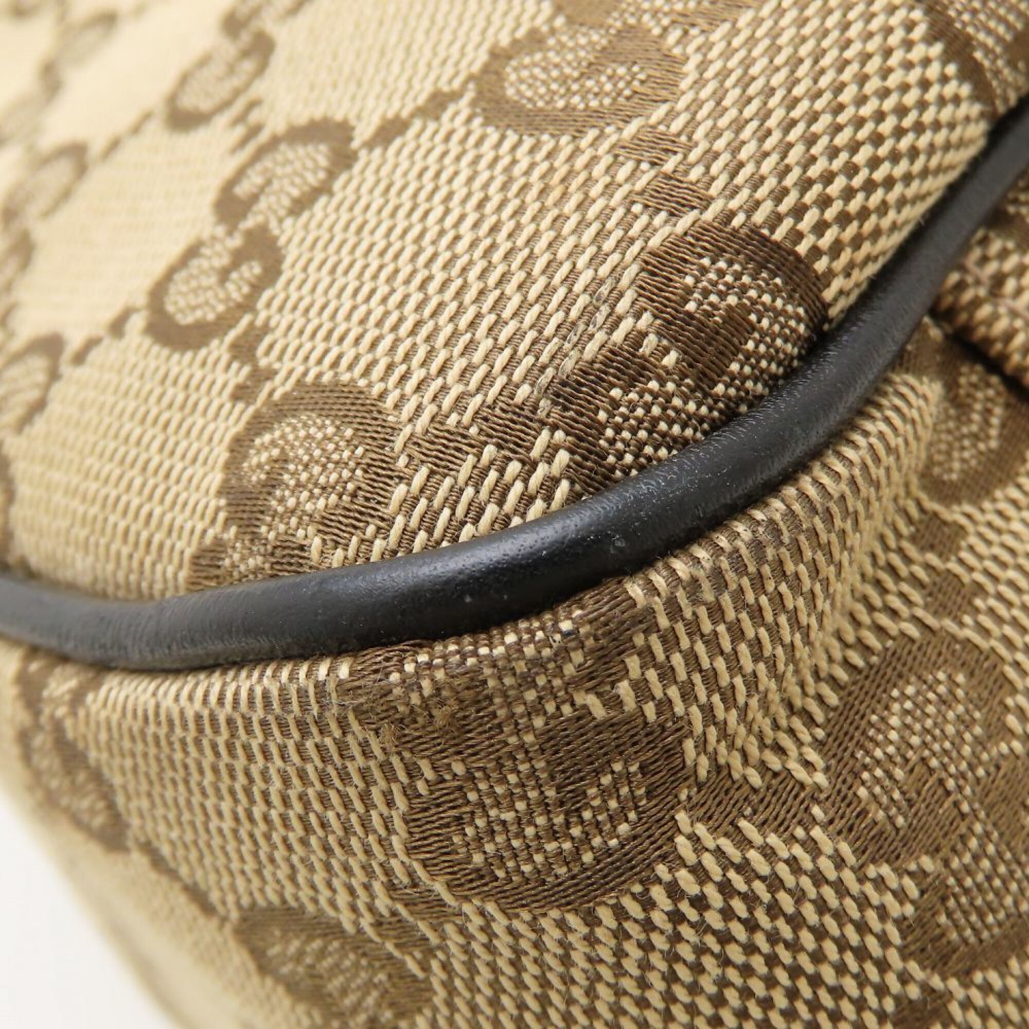 Gucci GUCCI 232957 Tote Bag GG Canvas x Leather Beige Black Women's 353274 Size ONE SIZE - 18 Thumbnail