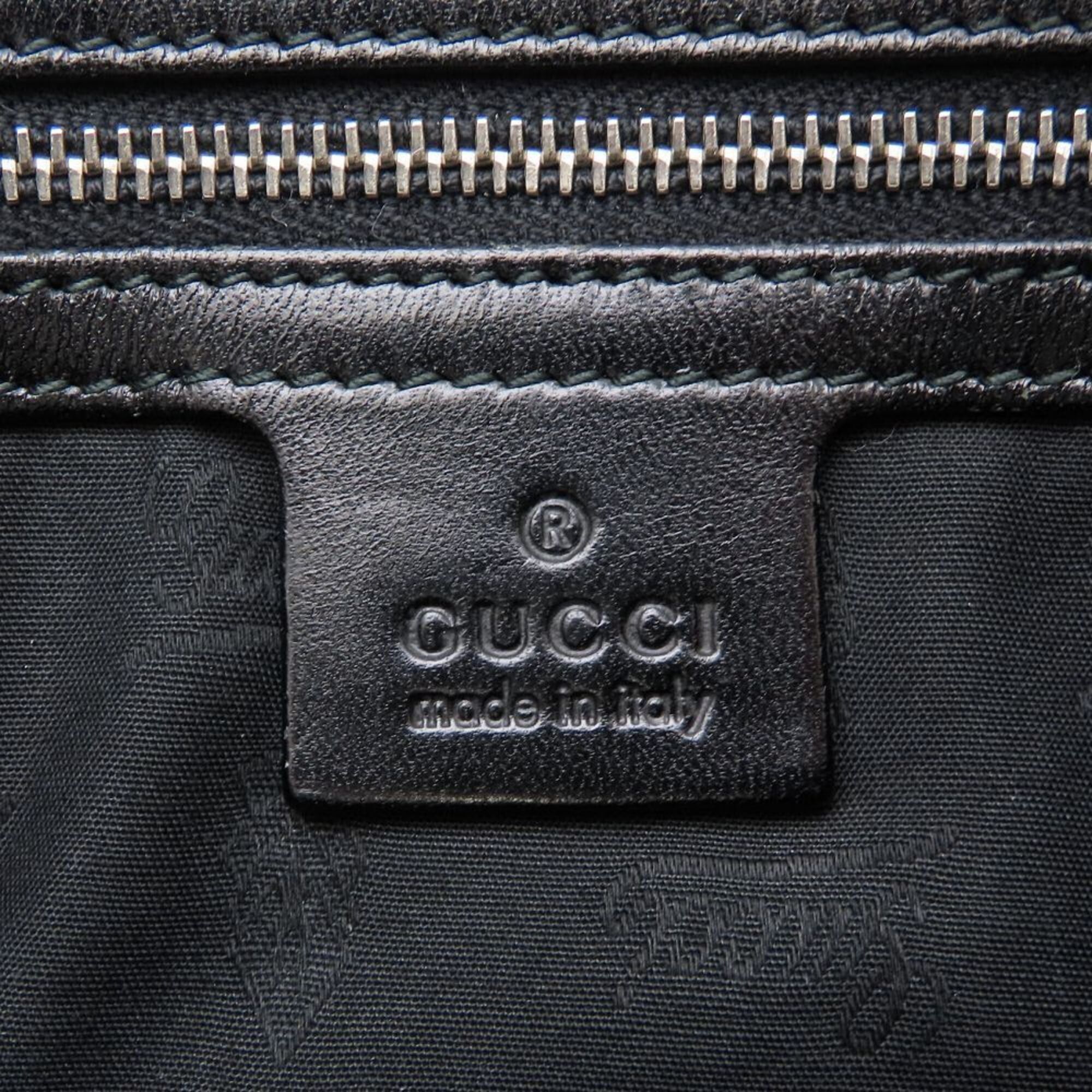 Gucci GUCCI 232957 Tote Bag GG Canvas x Leather Beige Black Women's 353274 Size ONE SIZE - 8 Thumbnail