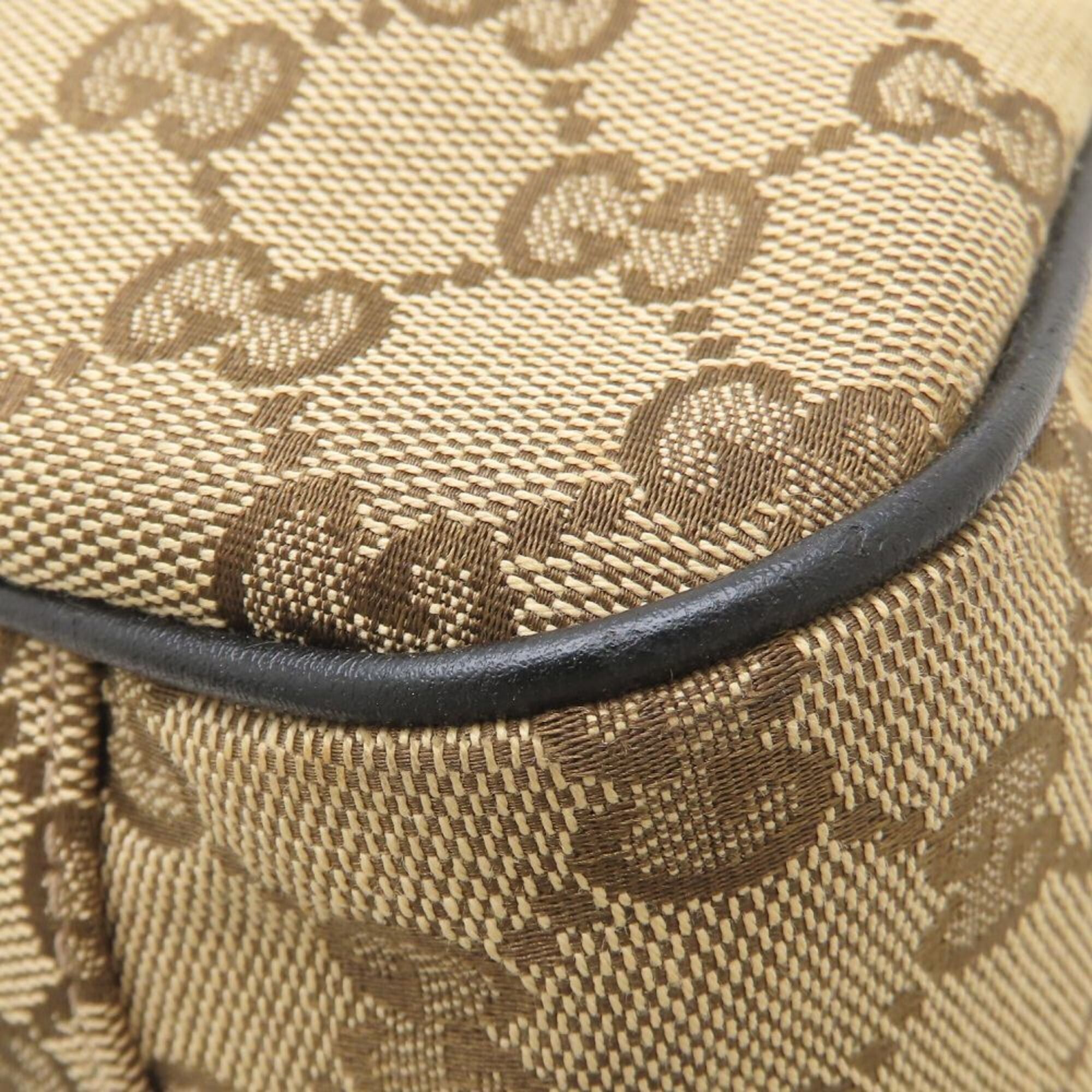 Gucci GUCCI 232957 Tote Bag GG Canvas x Leather Beige Black Women's 353274 Size ONE SIZE - 20 Thumbnail