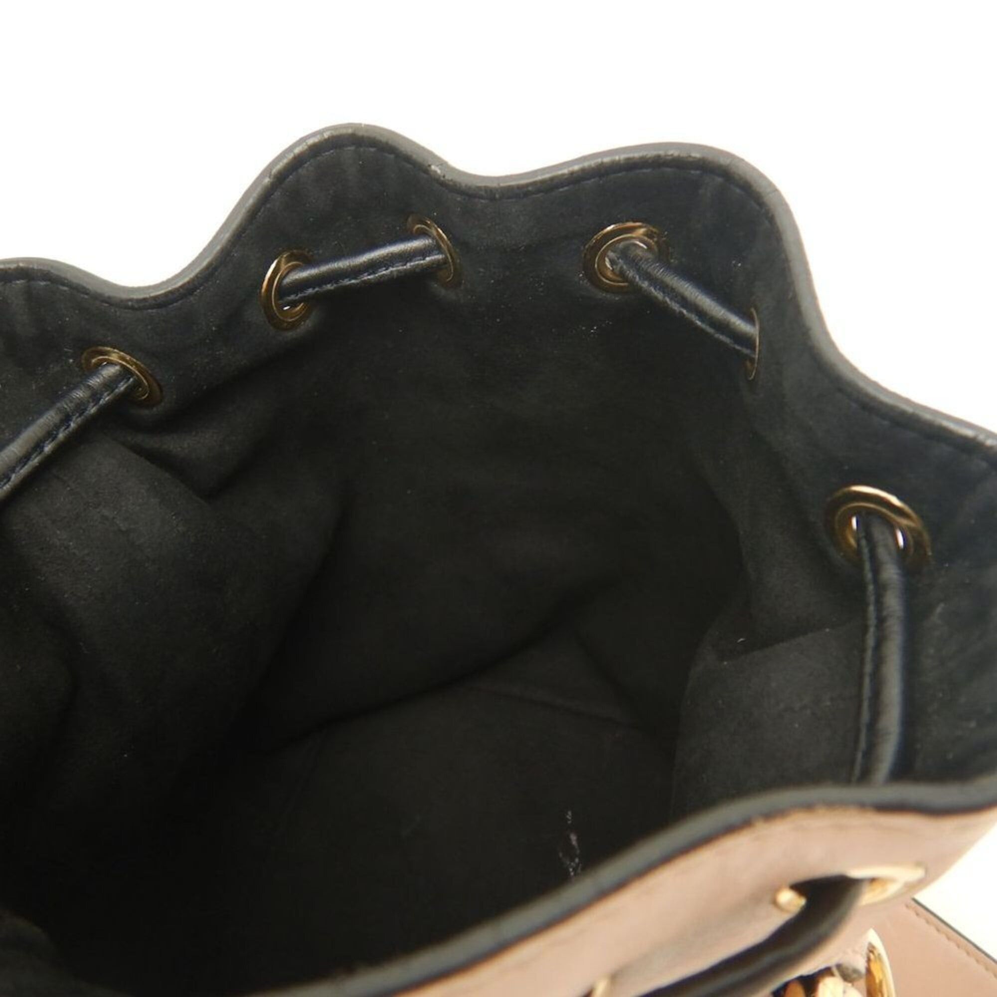 Fendi FENDI Montresor 8BS010 Shoulder Bag, Leather, Pink/Black, Women's, 253813 Size ONE SIZE - 21 Thumbnail