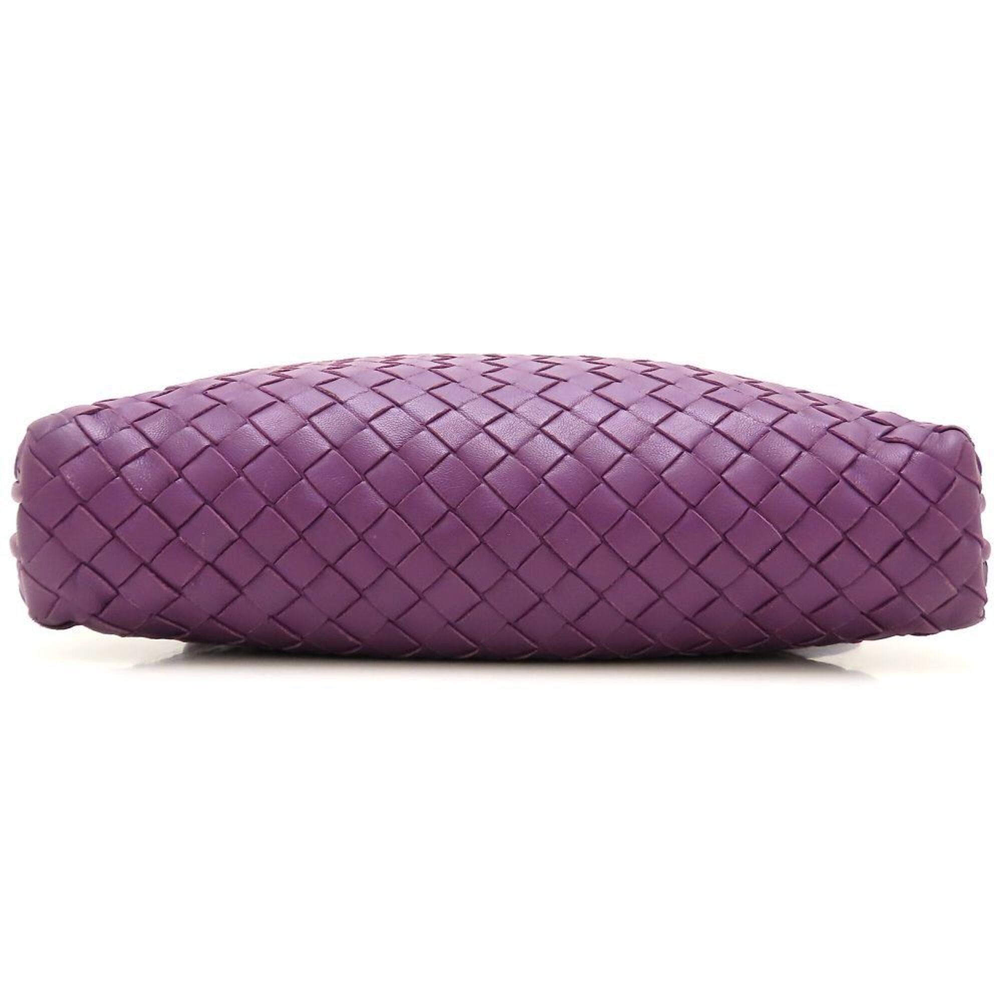 Bottega Veneta BOTTEGA VENETA Nodini Intrecciato Shoulder Bag 245354 Leather Purple Women's 353273 Size ONE SIZE - 4 Thumbnail