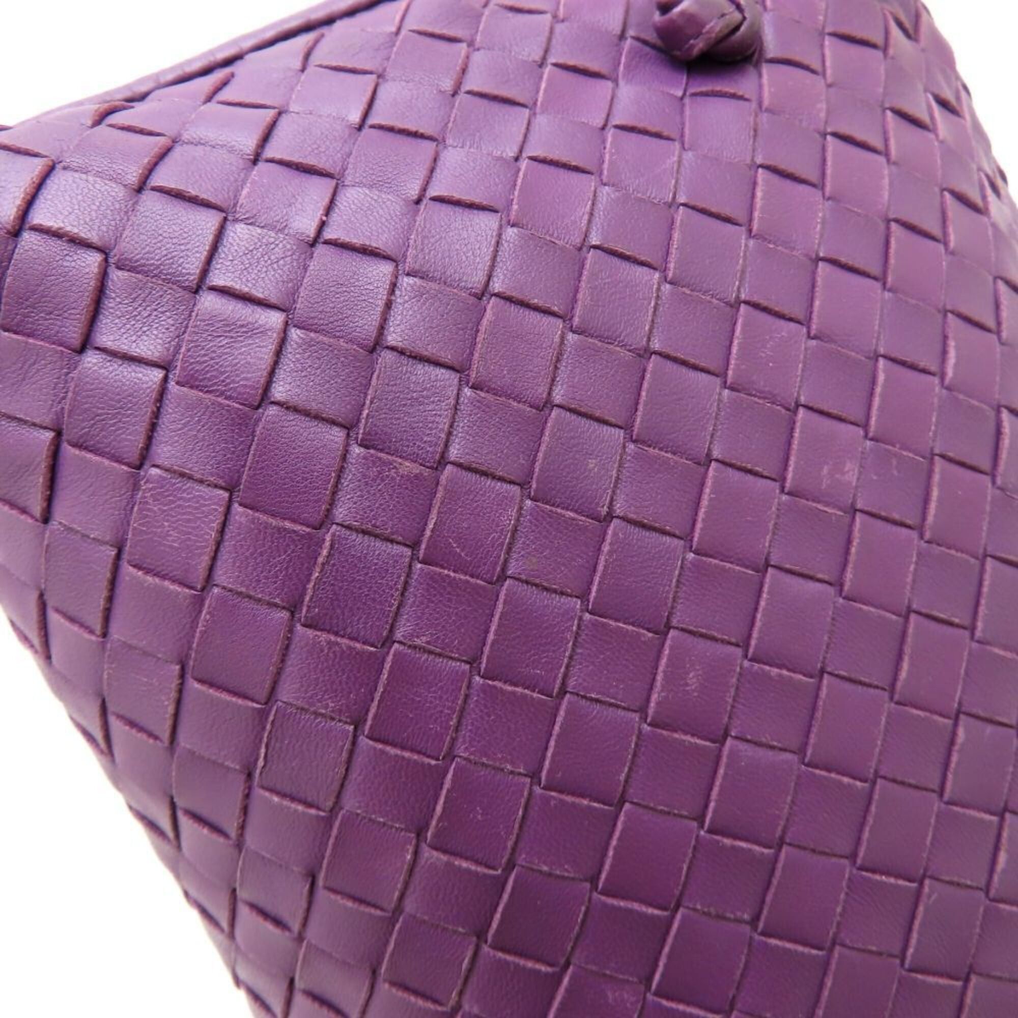 Bottega Veneta BOTTEGA VENETA Nodini Intrecciato Shoulder Bag 245354 Leather Purple Women's 353273 Size ONE SIZE - 19 Thumbnail