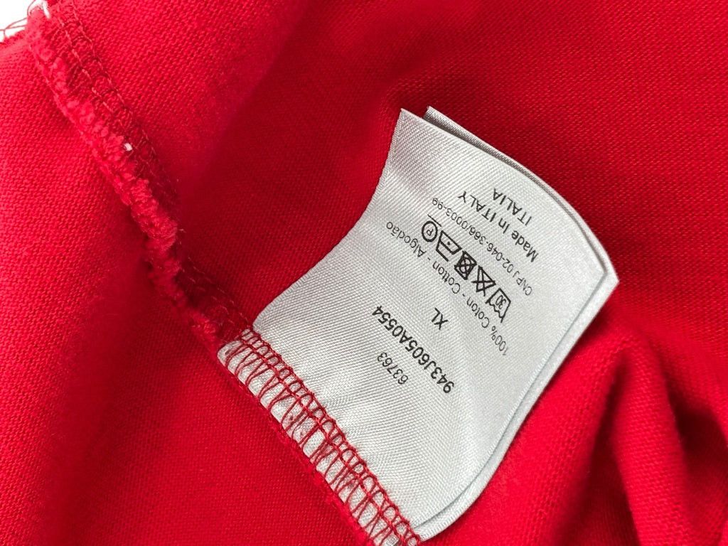 Dior Embriodery Logo Tee Red Size US XL / EU 56 / 4 - 3 Thumbnail