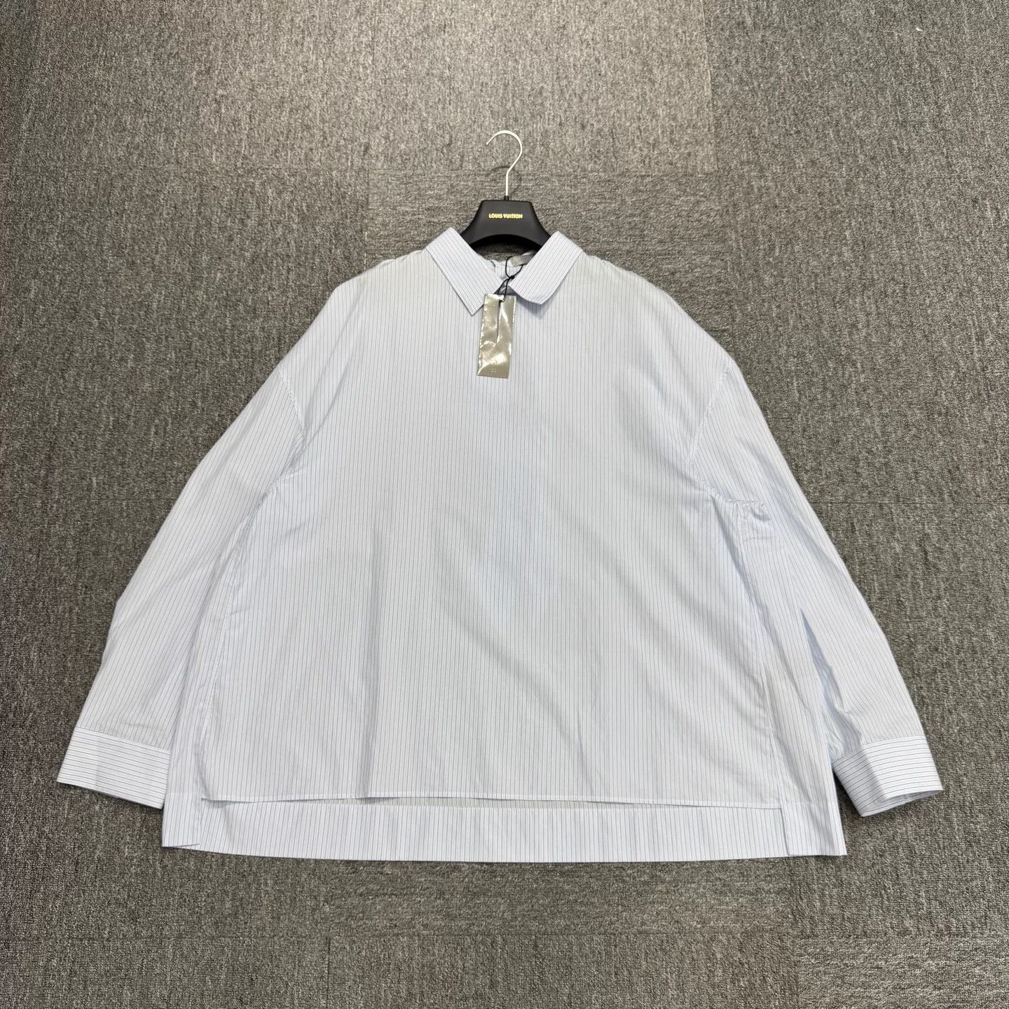 Dior Dior Blue White Stripe Shirt Size L Size US L / EU 52-54 / 3 - 2 Thumbnail