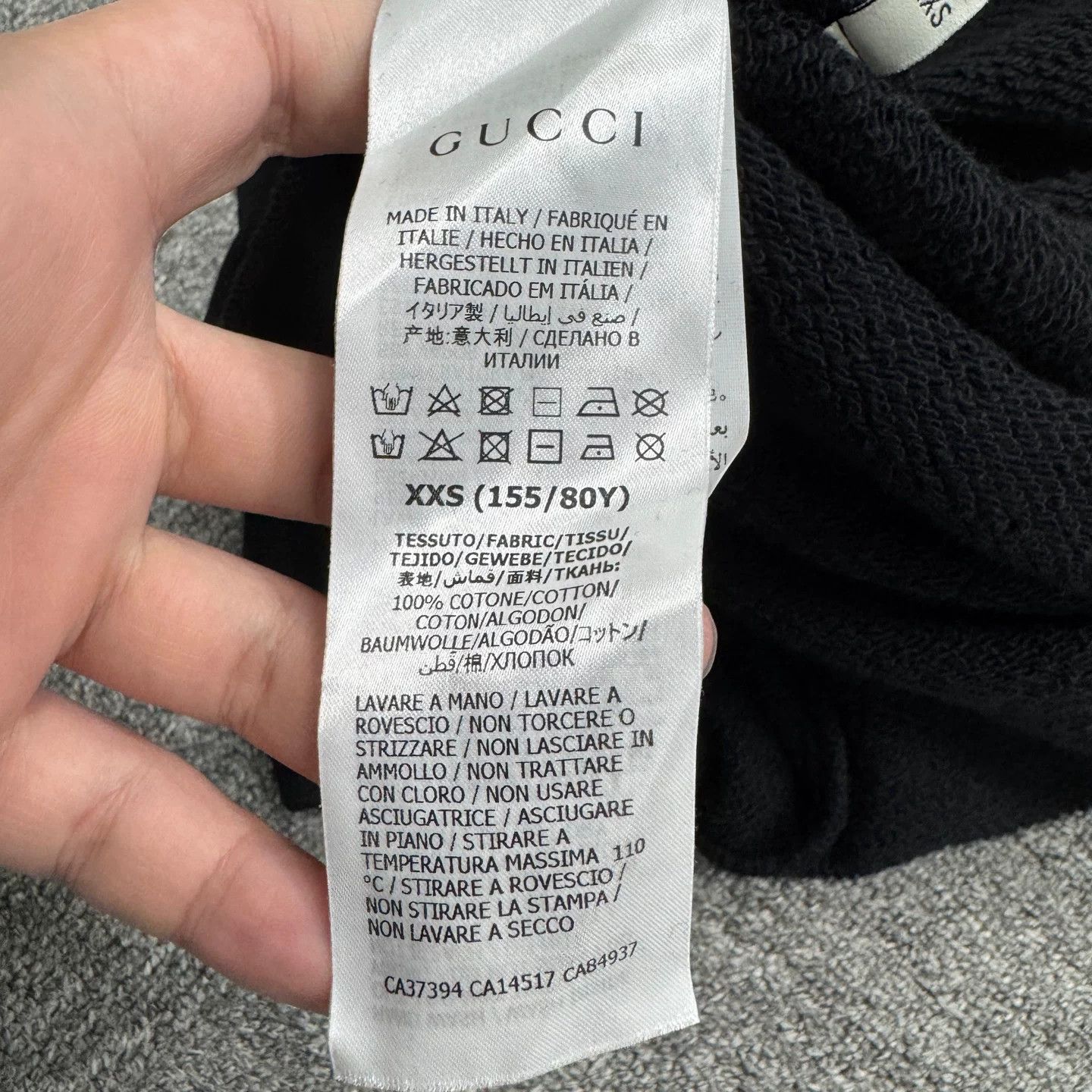 Gucci Gucci Original Logo Hoodie Size US XXS Size US XXS / EU 40 - 4 Thumbnail