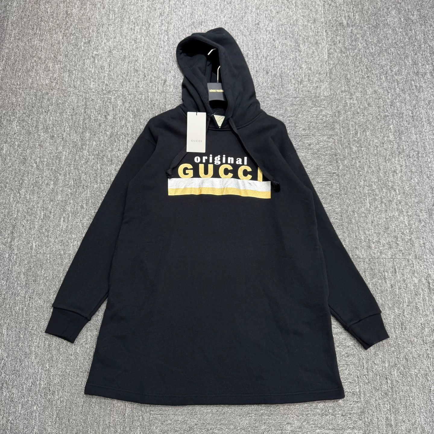 Gucci Gucci Original Logo Hoodie Size US XXS Size US XXS / EU 40 - 2 Thumbnail