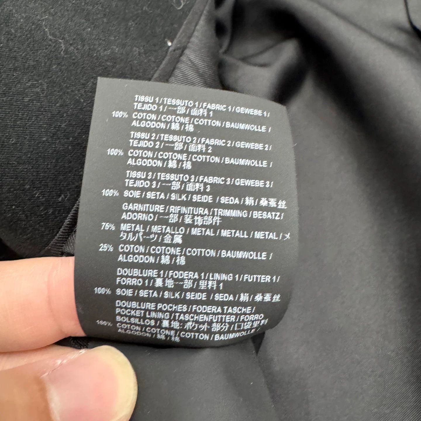 Saint Laurent Paris Saint Laurent Gold Trim Military Jacket F42 Size US XS / EU 42 / 0 - 5 Thumbnail