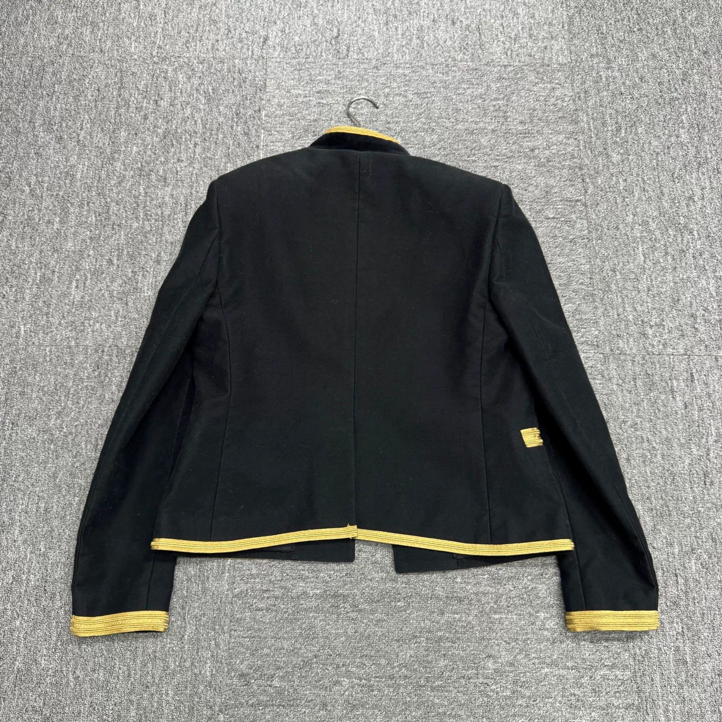 Saint Laurent Paris Saint Laurent Gold Trim Military Jacket F42 Size US XS / EU 42 / 0 - 6 Thumbnail