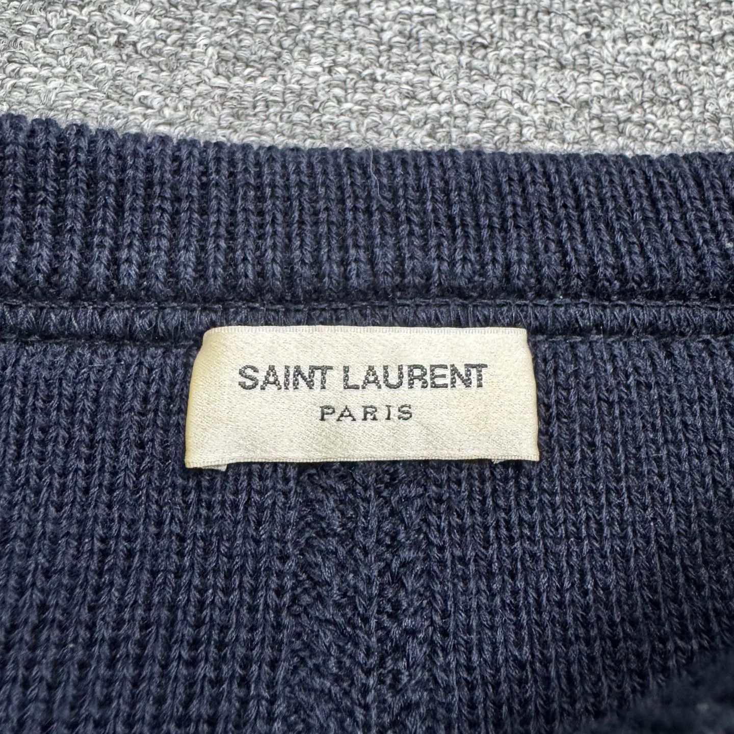 Saint Laurent Paris Saint Laurent Colorblock Zip Sweater Size S Size US S / EU 44-46 / 1 - 3 Thumbnail