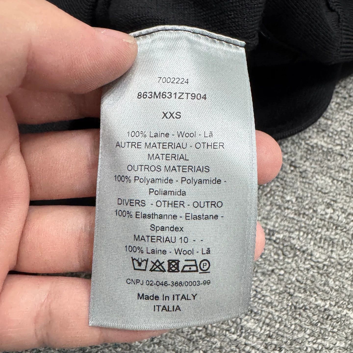 Dior Dior Zip Detail Sweater US XXS Size US XXS / EU 40 - 4 Thumbnail