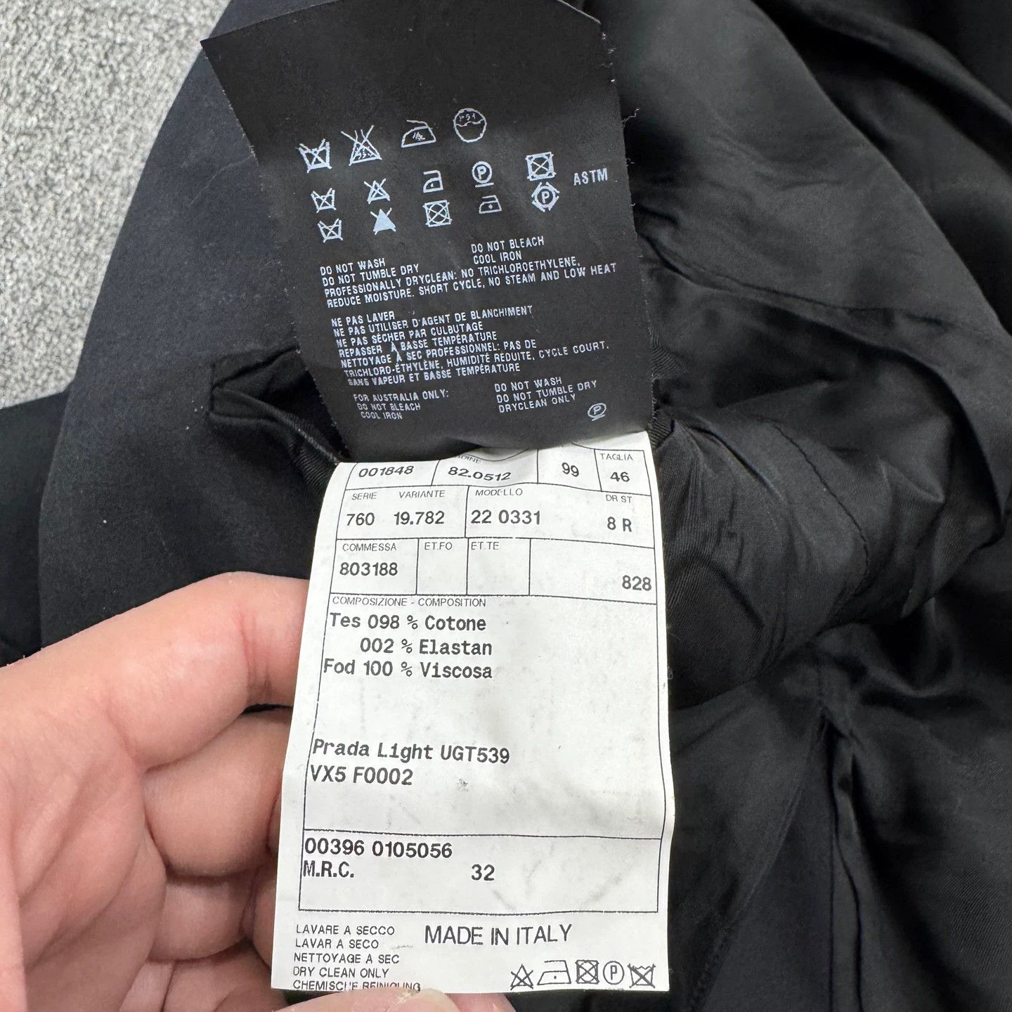 Prada Prada Cotton Casual Blazer Size 36R Size 36R - 5 Thumbnail
