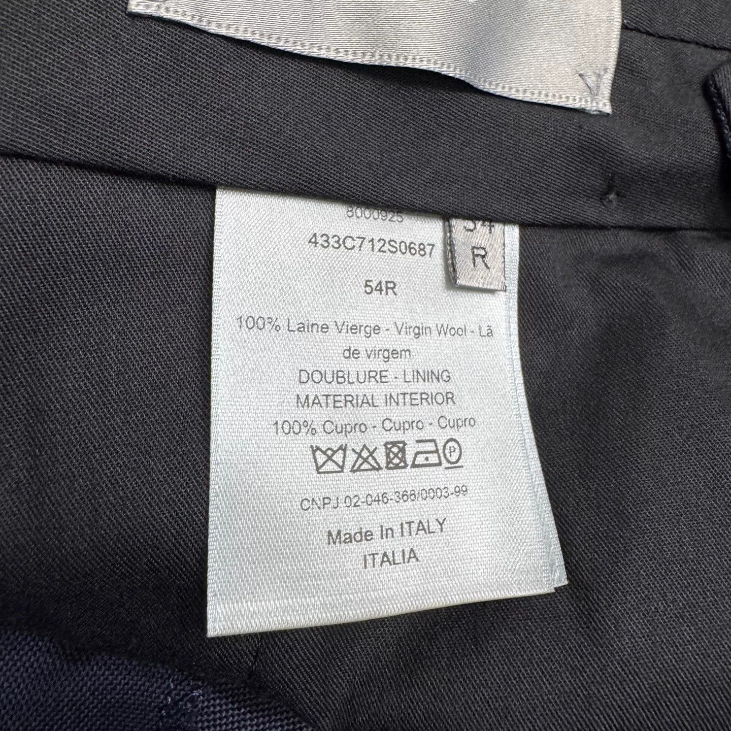 Dior Dior Wool Formal Trousers Size 44R Size 44R - 4 Thumbnail