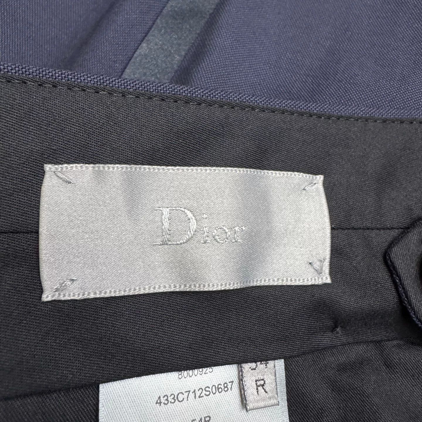 Dior Dior Wool Formal Trousers Size 44R Size 44R - 3 Thumbnail