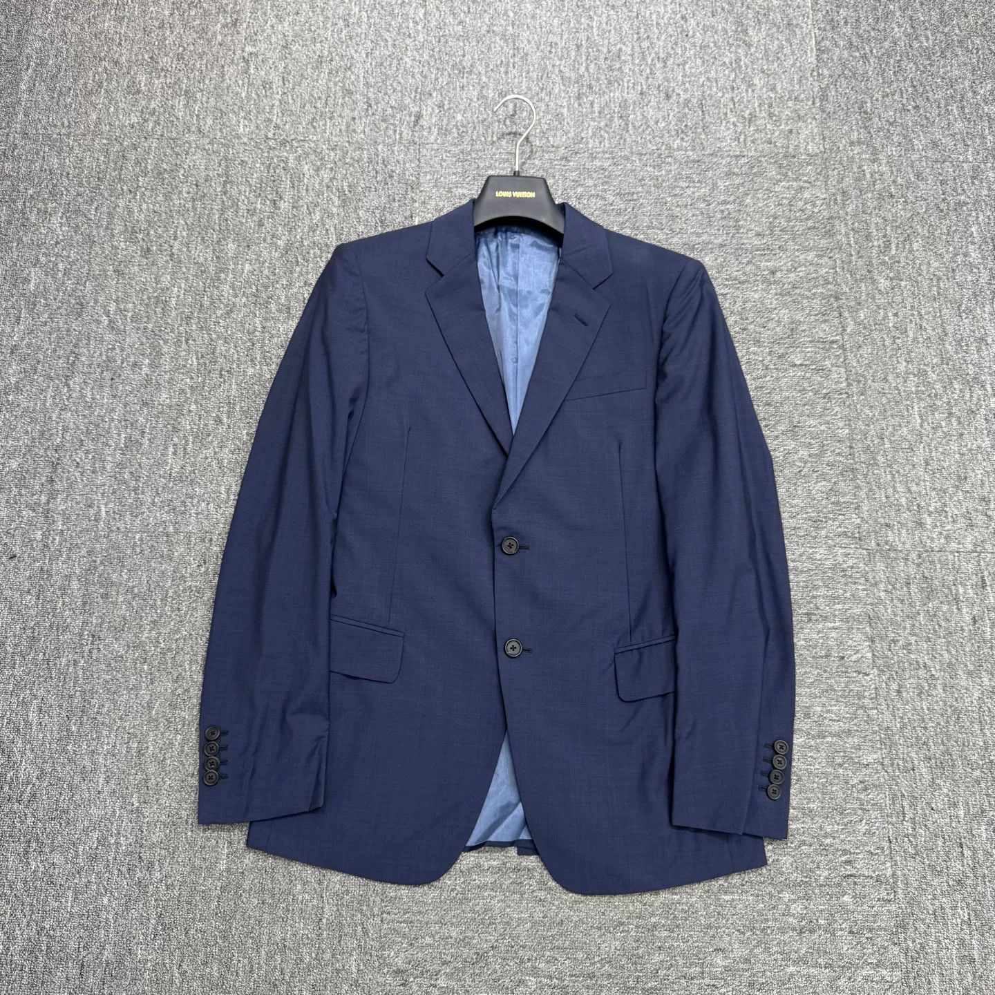 Prada Prada Navy Wool Cashmere Blazer 34R Size 34R - 2 Thumbnail