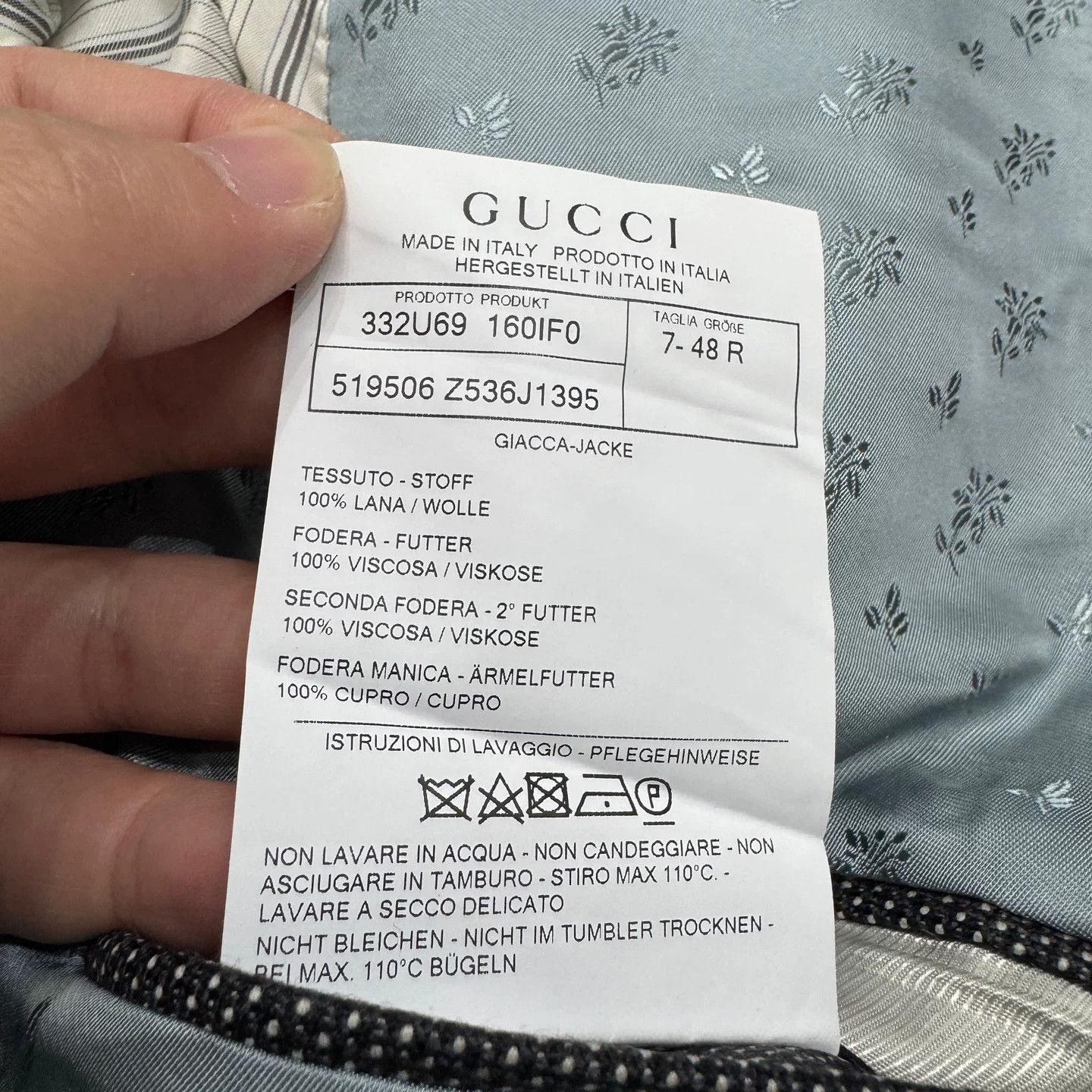 Gucci Gucci Embroidered Magic Blazer Size 38R Size 38R - 5 Thumbnail