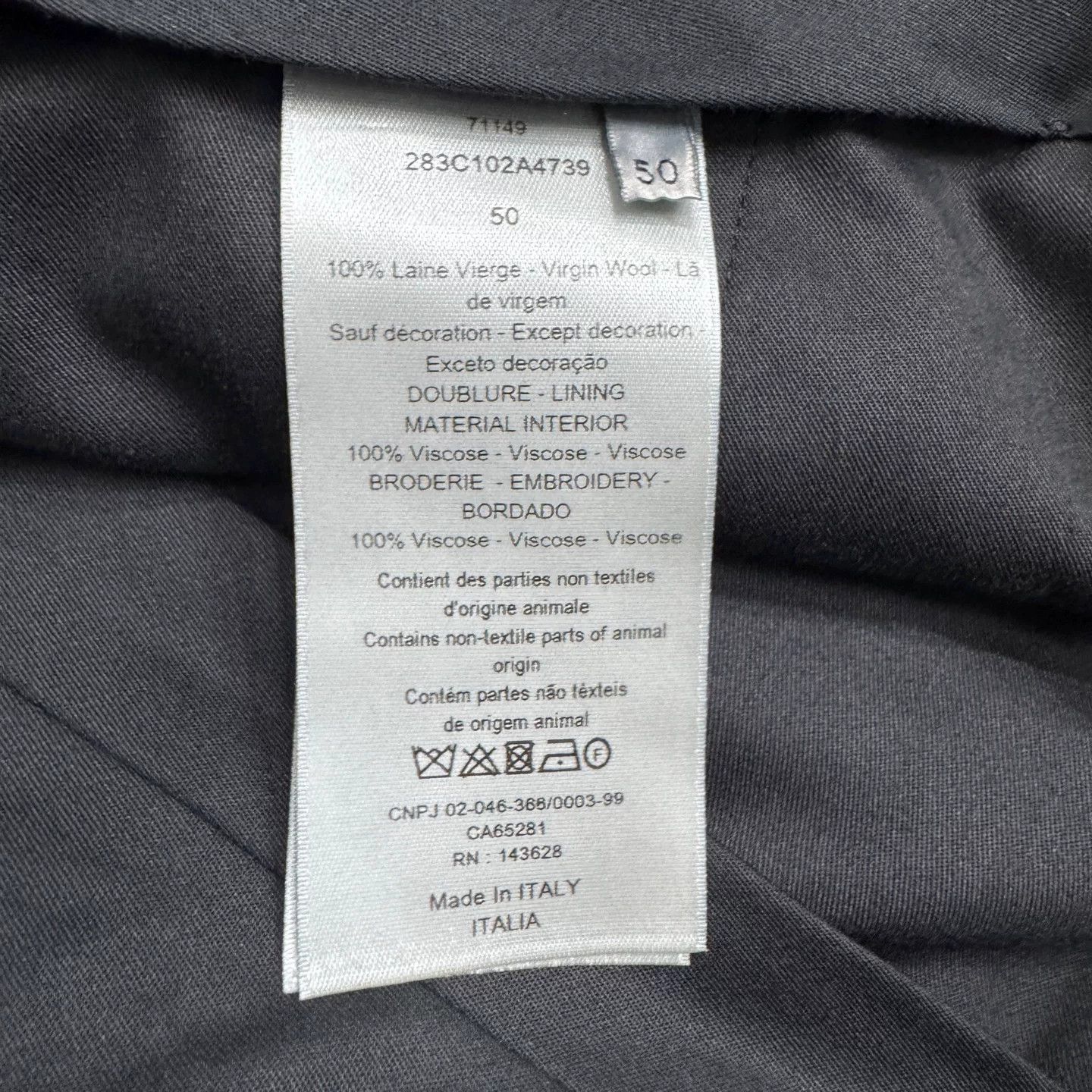 Dior Dior x Travis Scott Embroidered Flare Trousers Size 34 Size US 34 / EU 50 - 4 Thumbnail