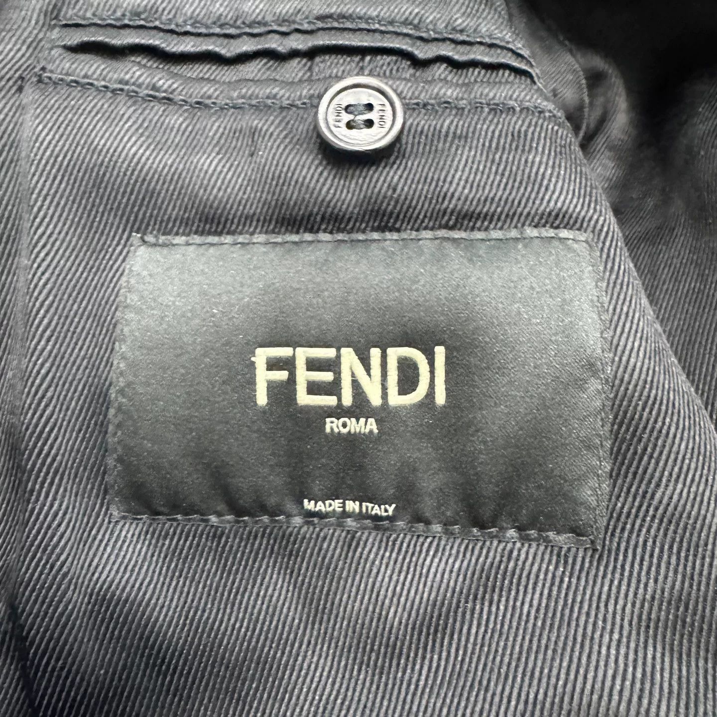 Fendi Fendi Monster Embroidery Fur Collar Bomber Jacket Size 46 Size US S / EU 44-46 / 1 - 5 Thumbnail