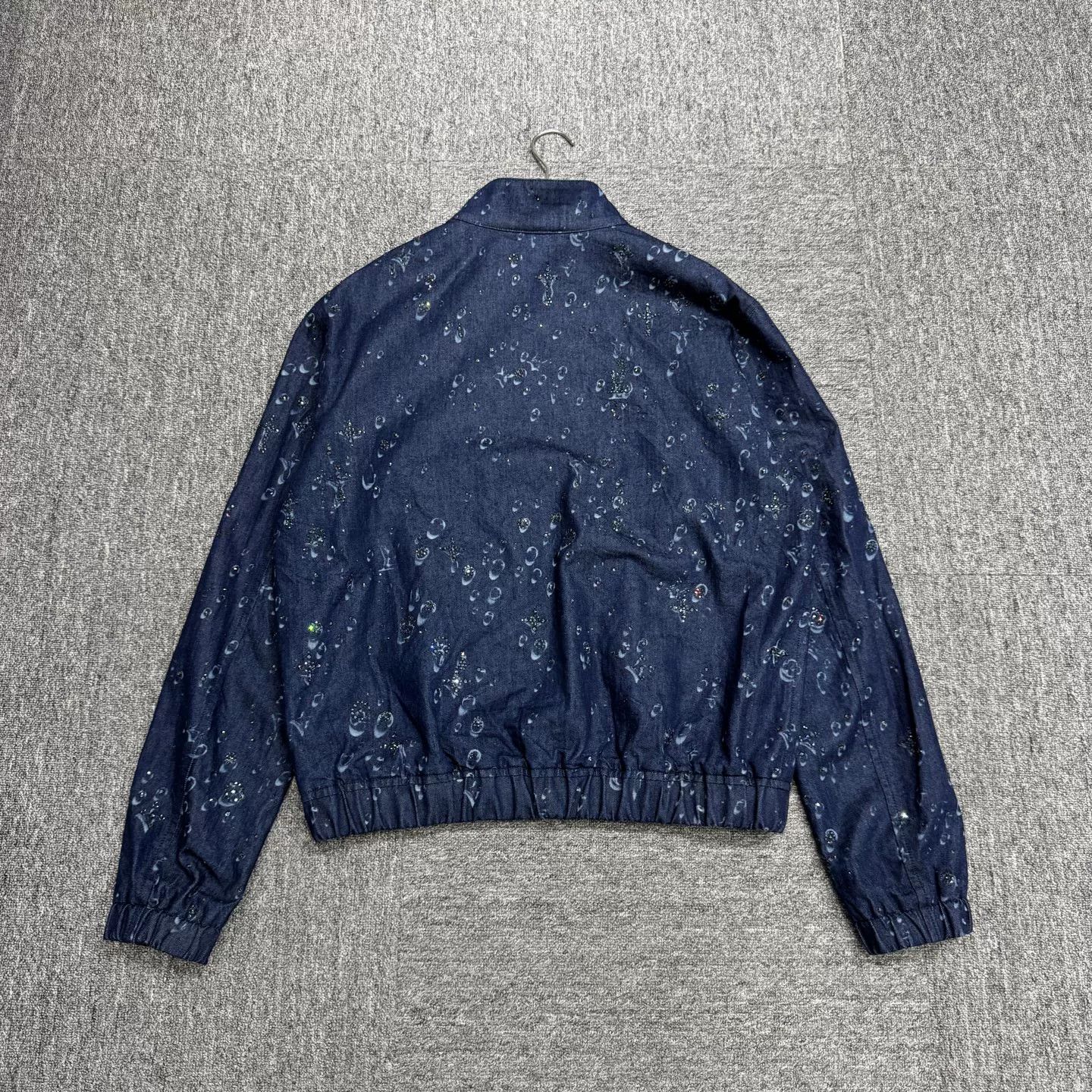 Louis Vuitton Louis Vuitton Monogram Crystal Denim Jacket Size 50 Size US M / EU 48-50 / 2 - 6 Thumbnail