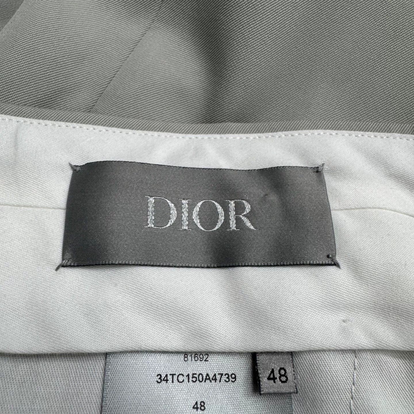Dior Dior Virgin Wool Trousers Size 48 Size US 32 / EU 48 - 3 Thumbnail