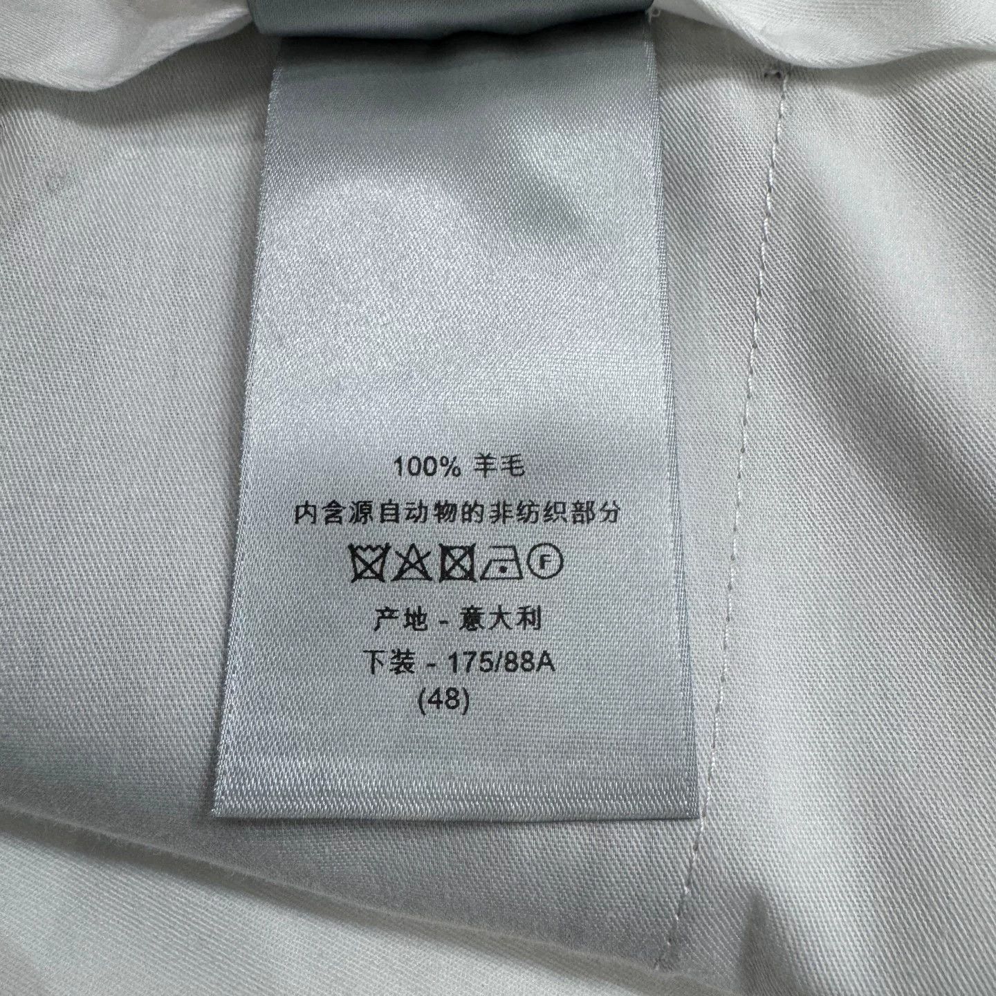 Dior Dior Virgin Wool Trousers Size 48 Size US 32 / EU 48 - 5 Thumbnail
