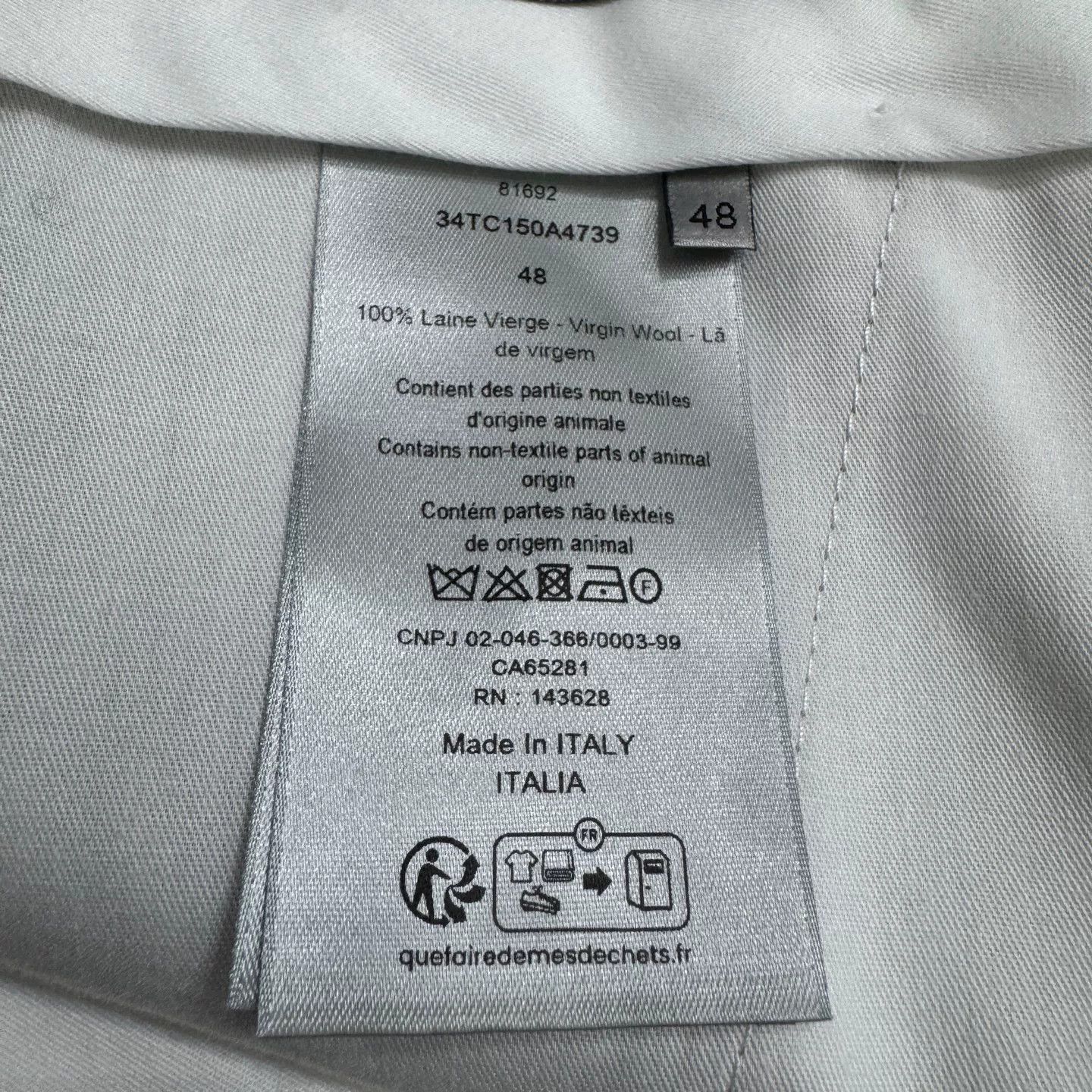 Dior Dior Virgin Wool Trousers Size 48 Size US 32 / EU 48 - 4 Thumbnail