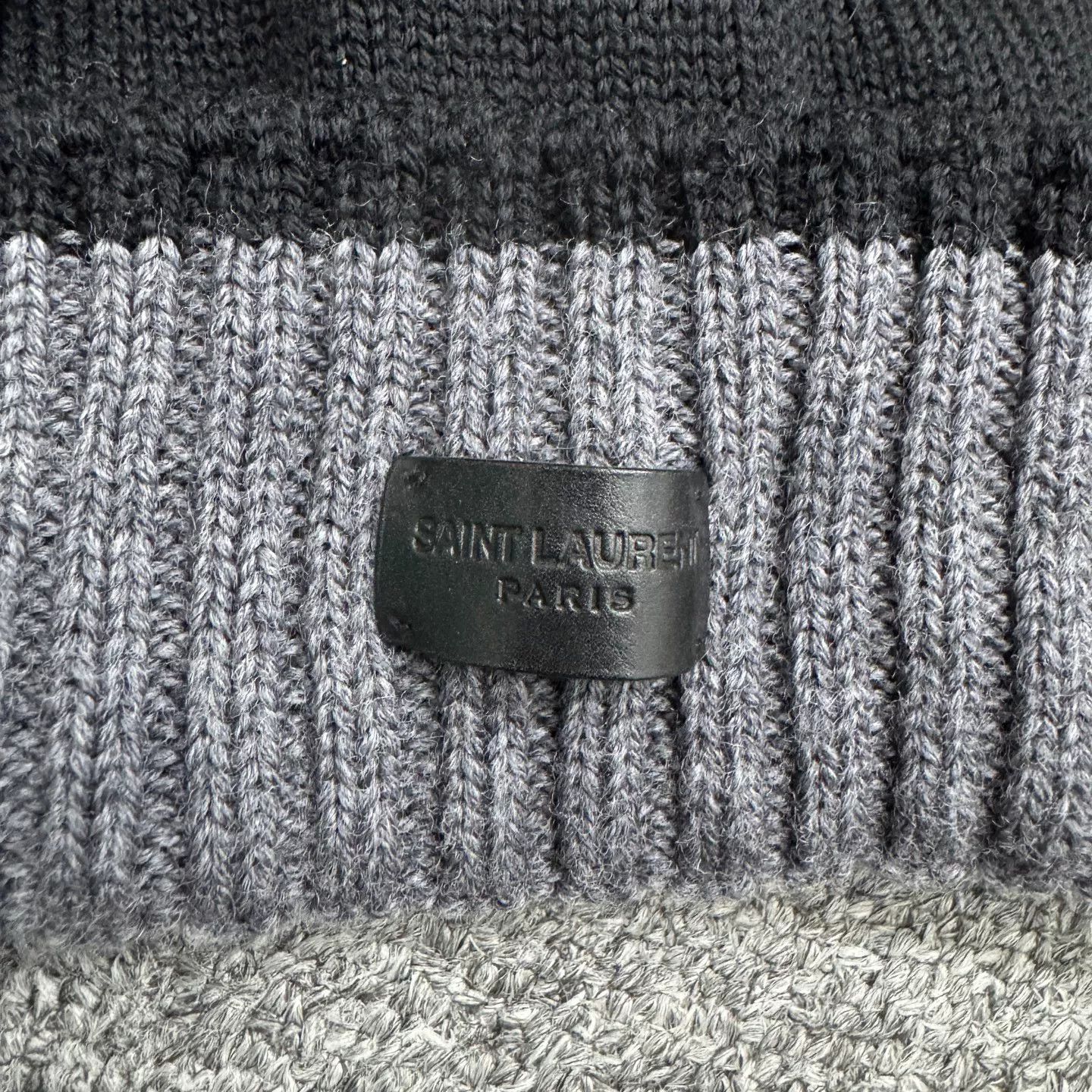 Saint Laurent Paris Saint Laurent Striped Wool Beanie One Size Size ONE SIZE - 7 Thumbnail